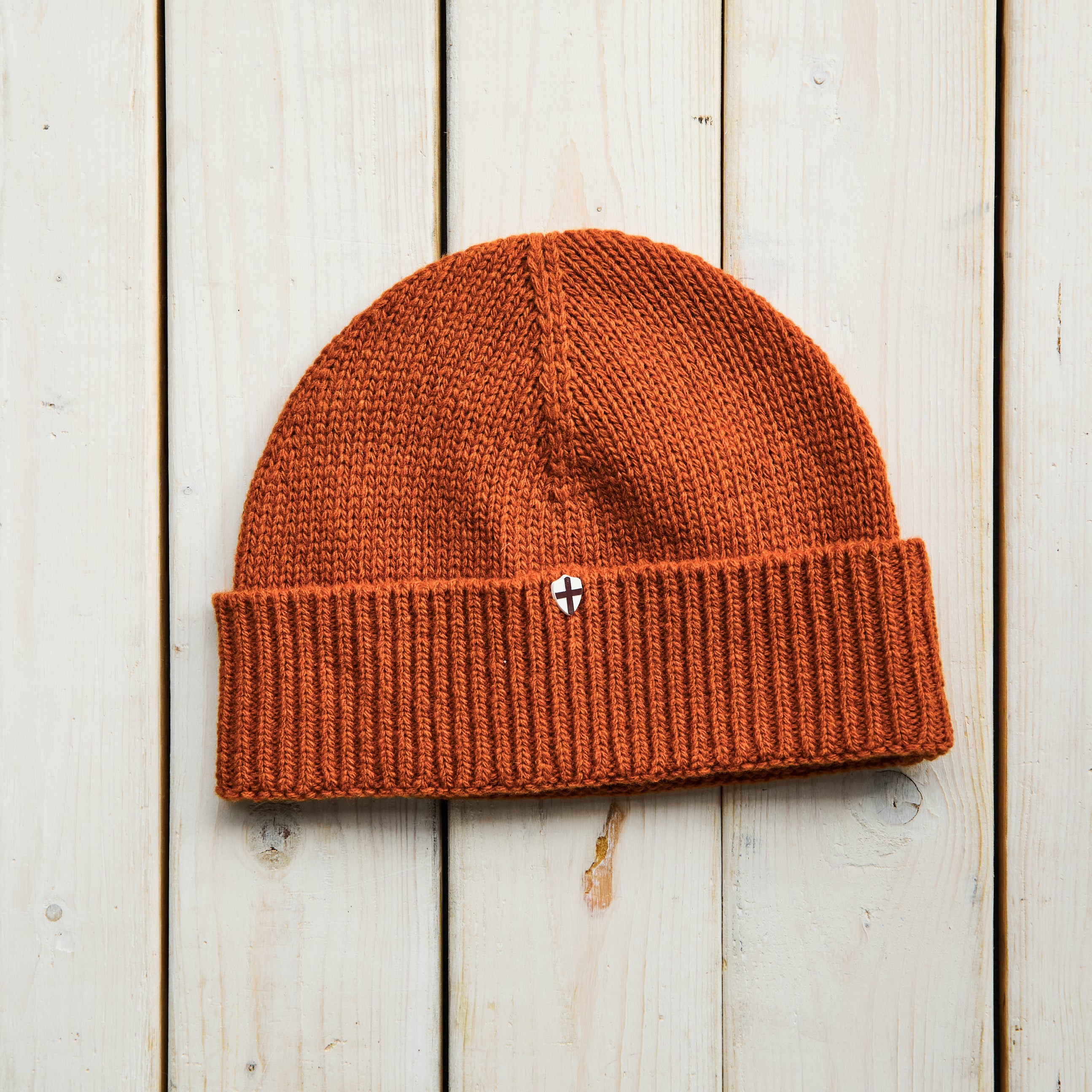 Blue de Genes - Wool Beanie - Orange