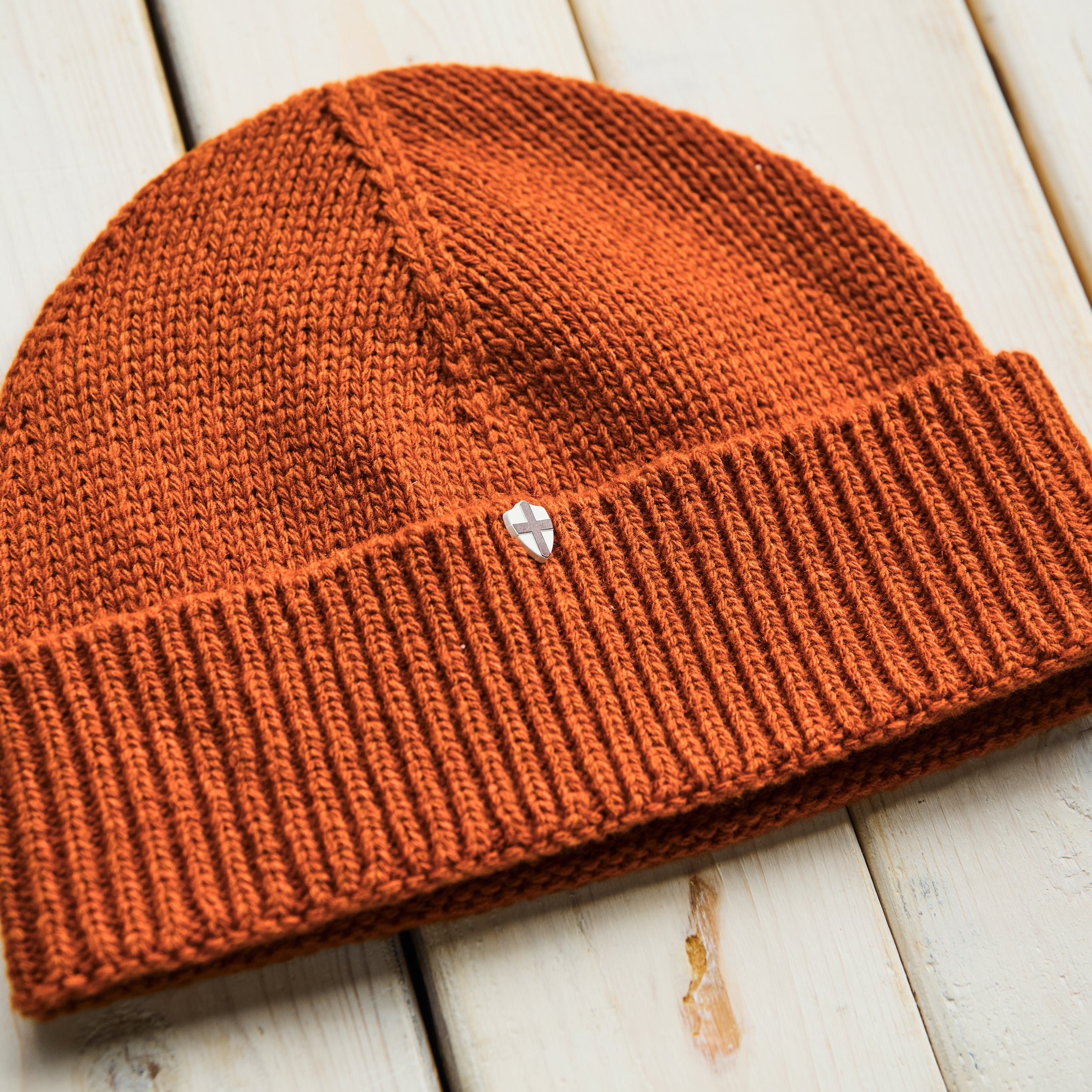Blue de Genes - Wool Beanie - Orange