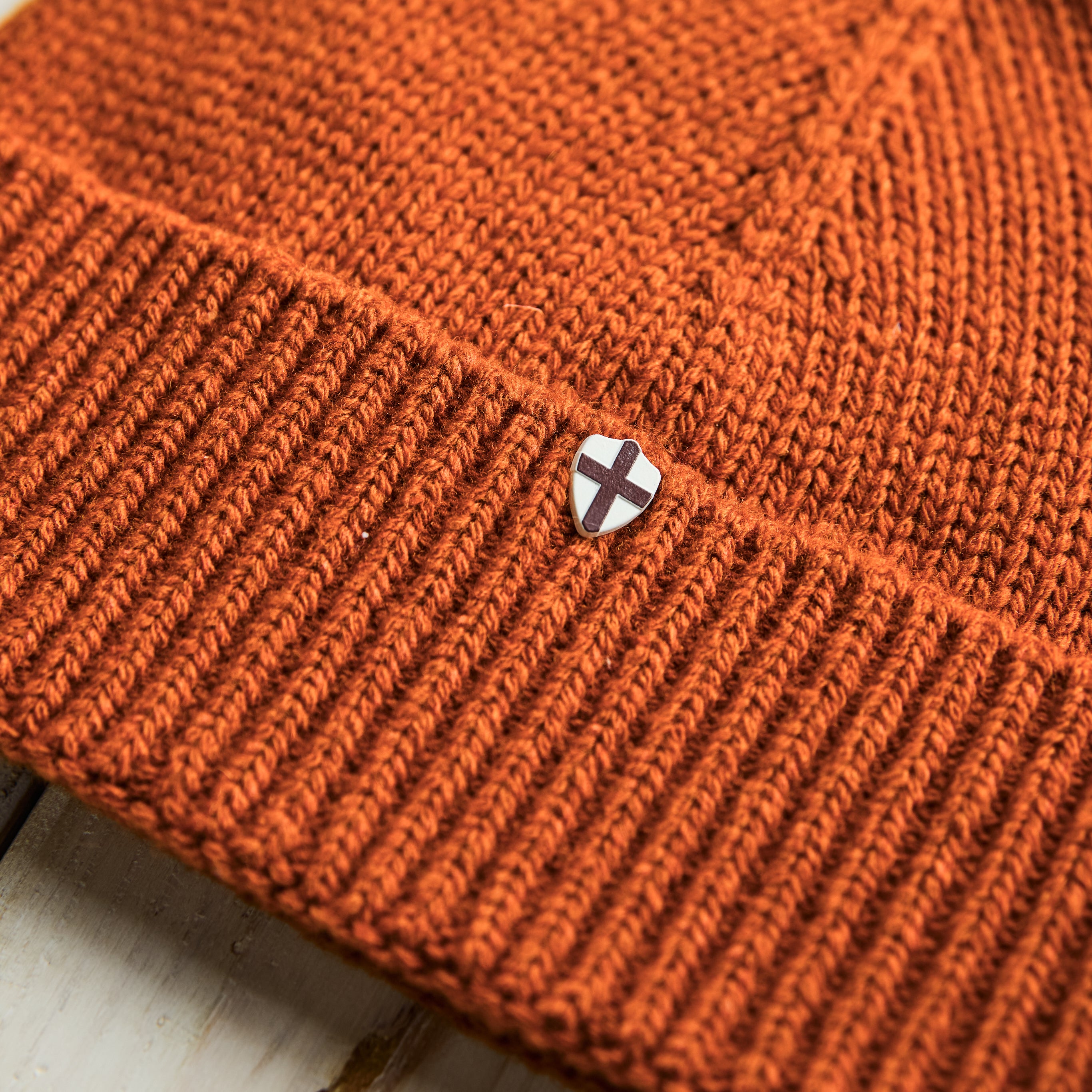 Blue de Genes - Wool Beanie - Orange
