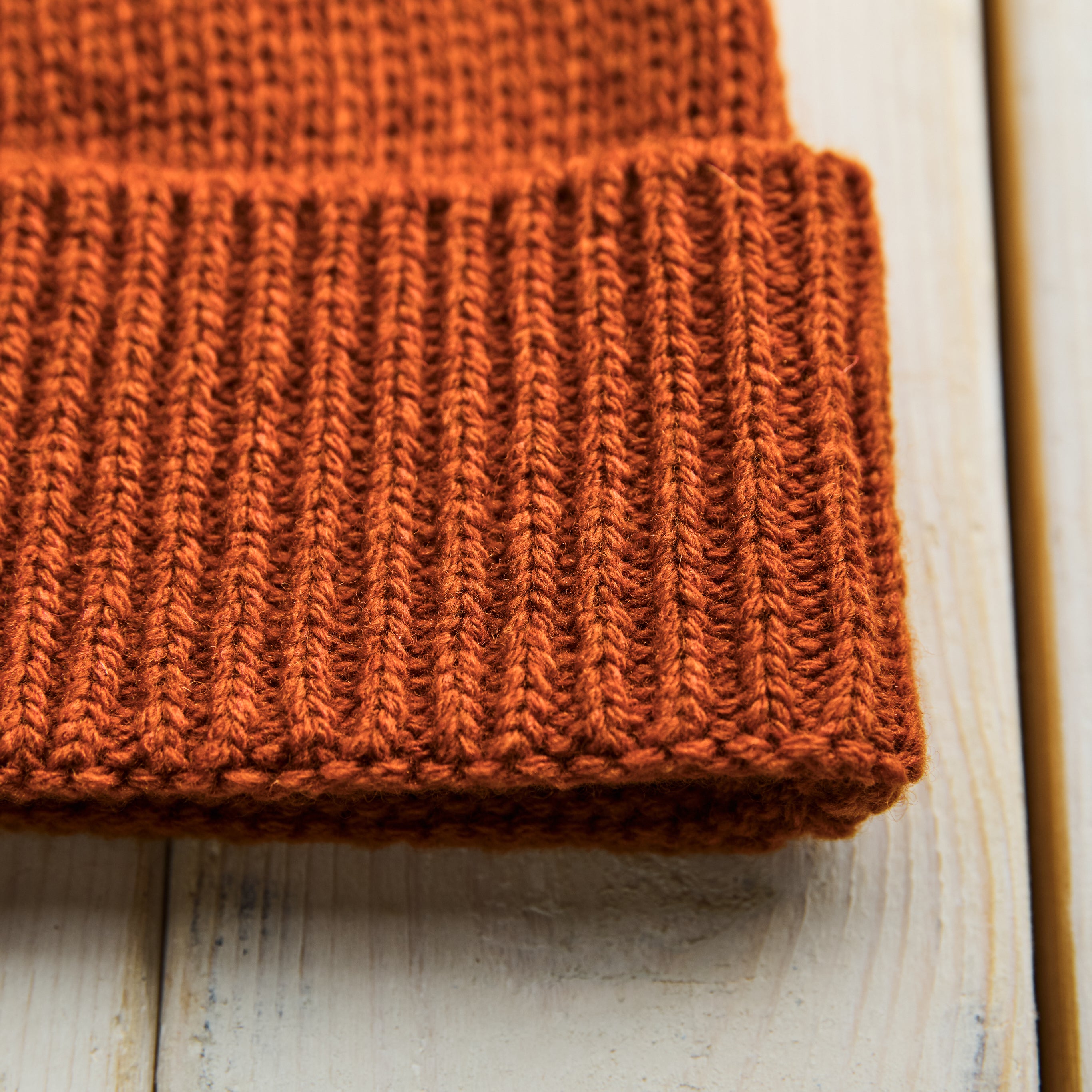 Blue de Genes - Wool Beanie - Orange
