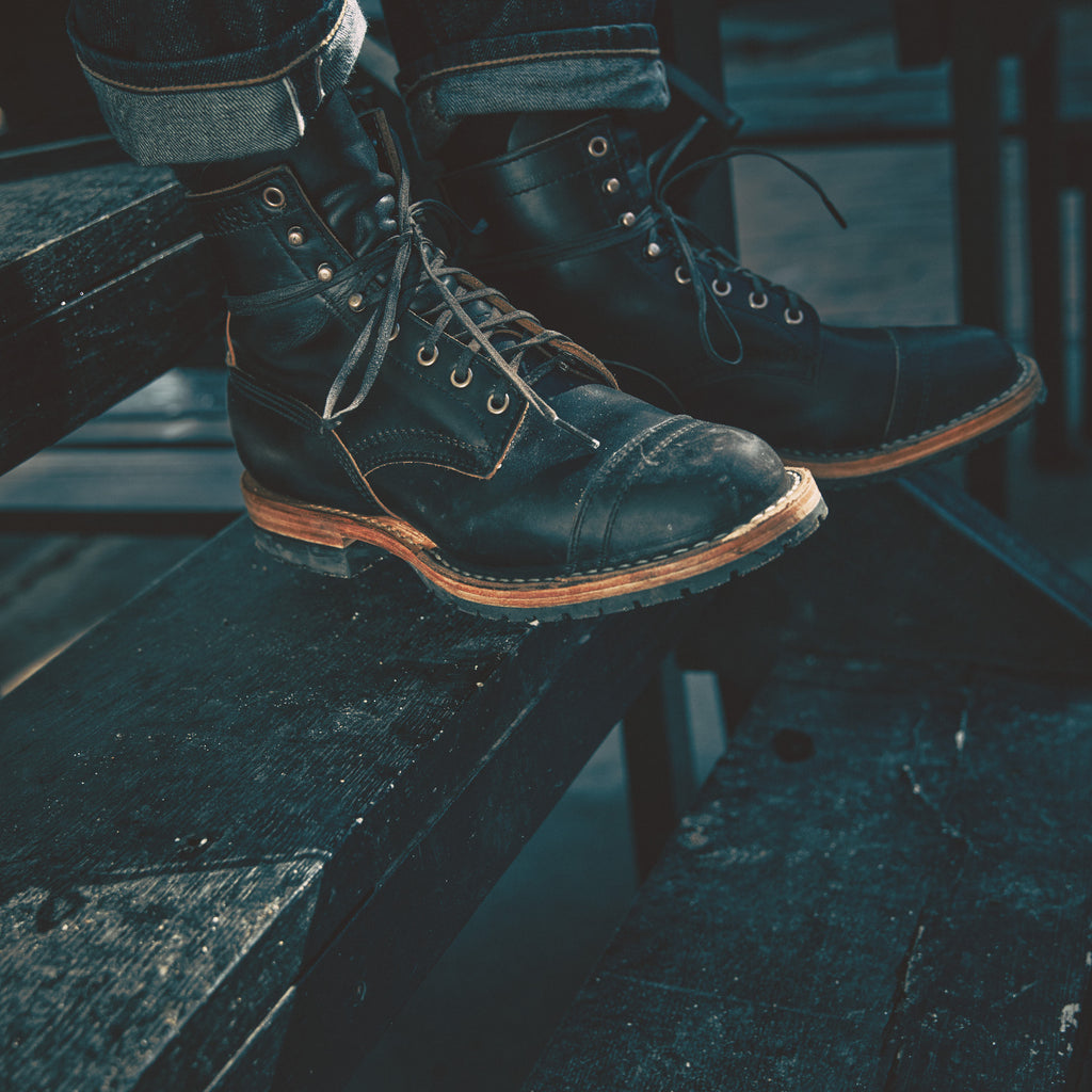 White's Boots - Sherman HALF LUG Black