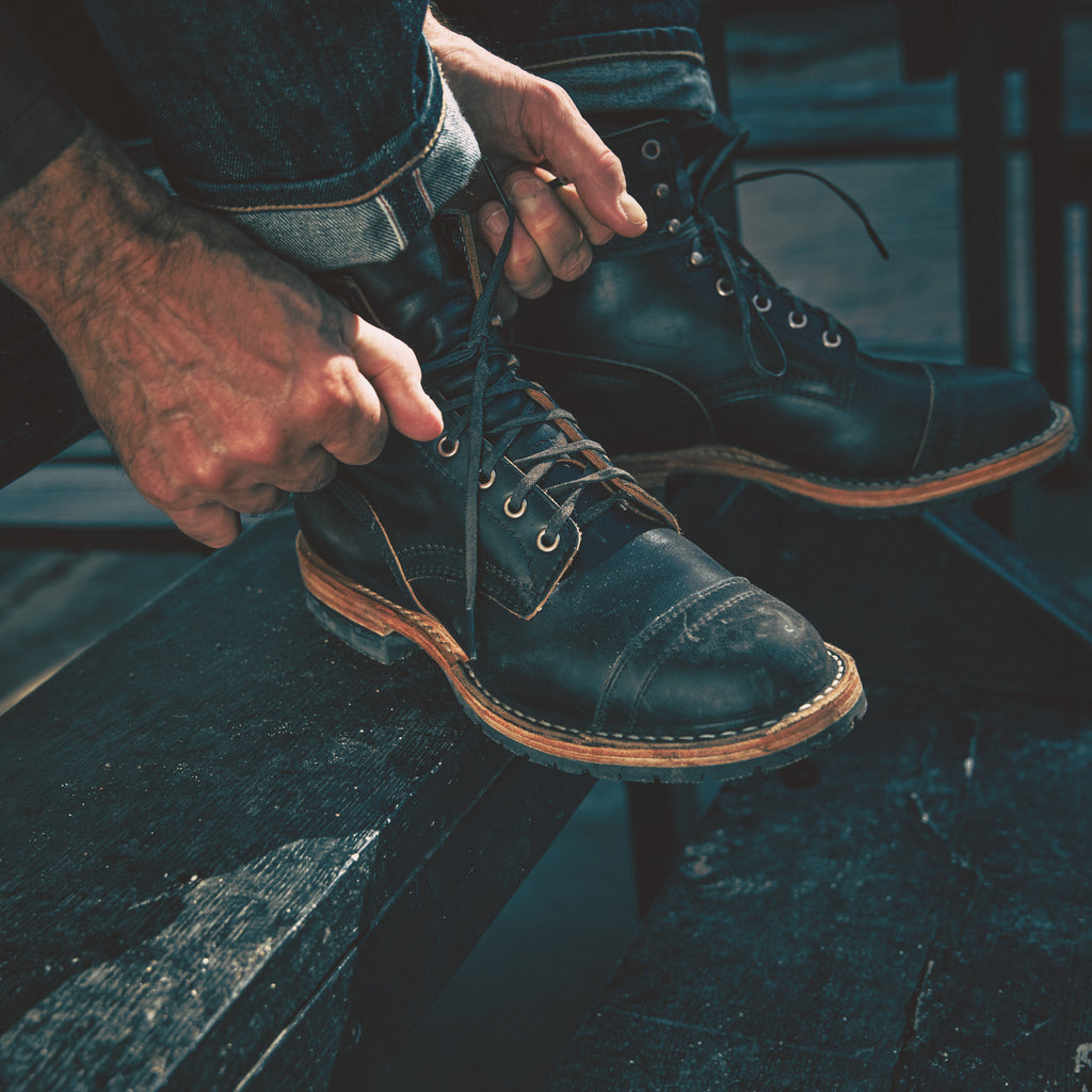 White's Boots - Sherman HALF LUG Black