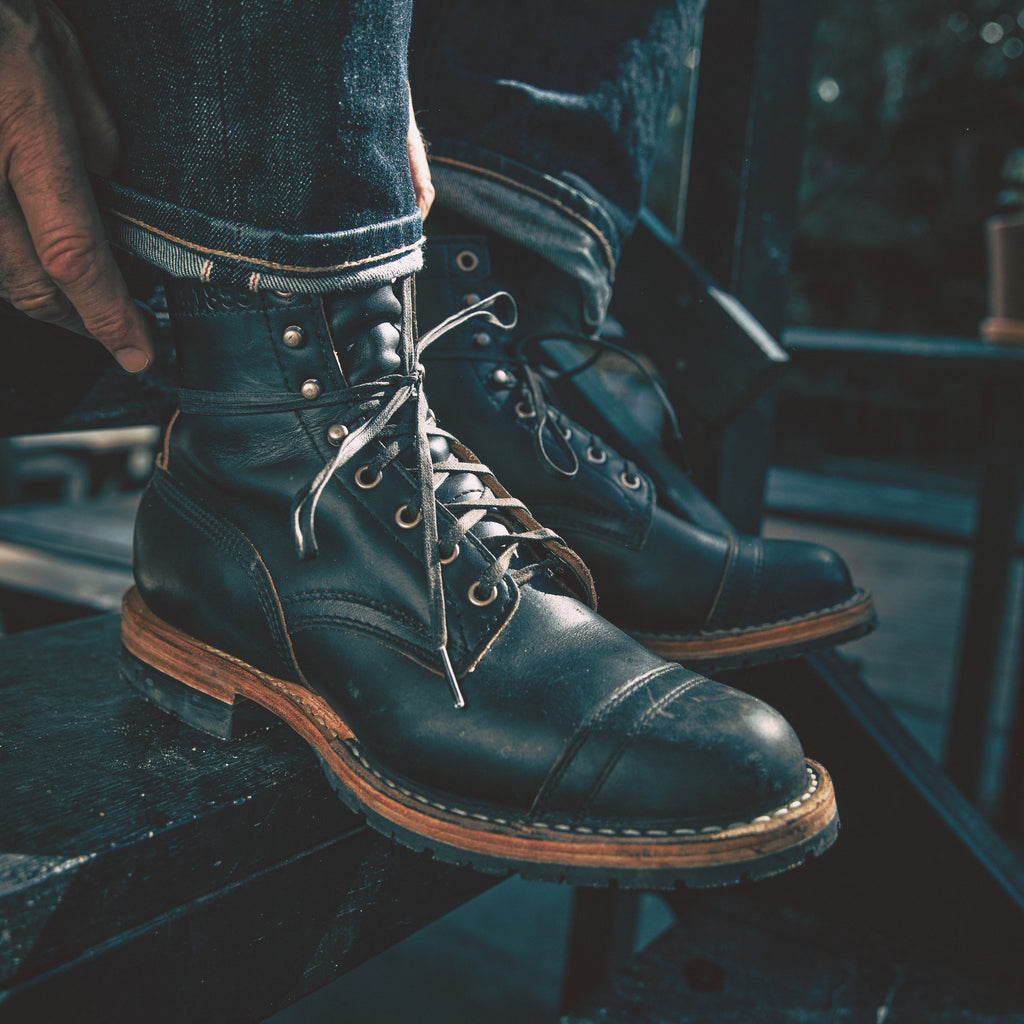 White's Boots - Sherman HALF LUG Black
