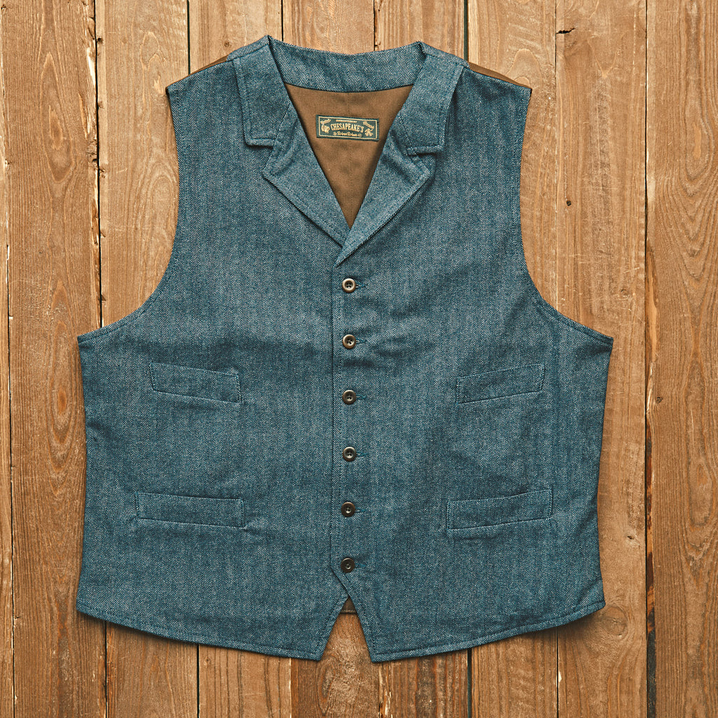 CHESAPEAKE'S - HBT Wool Vest Henley