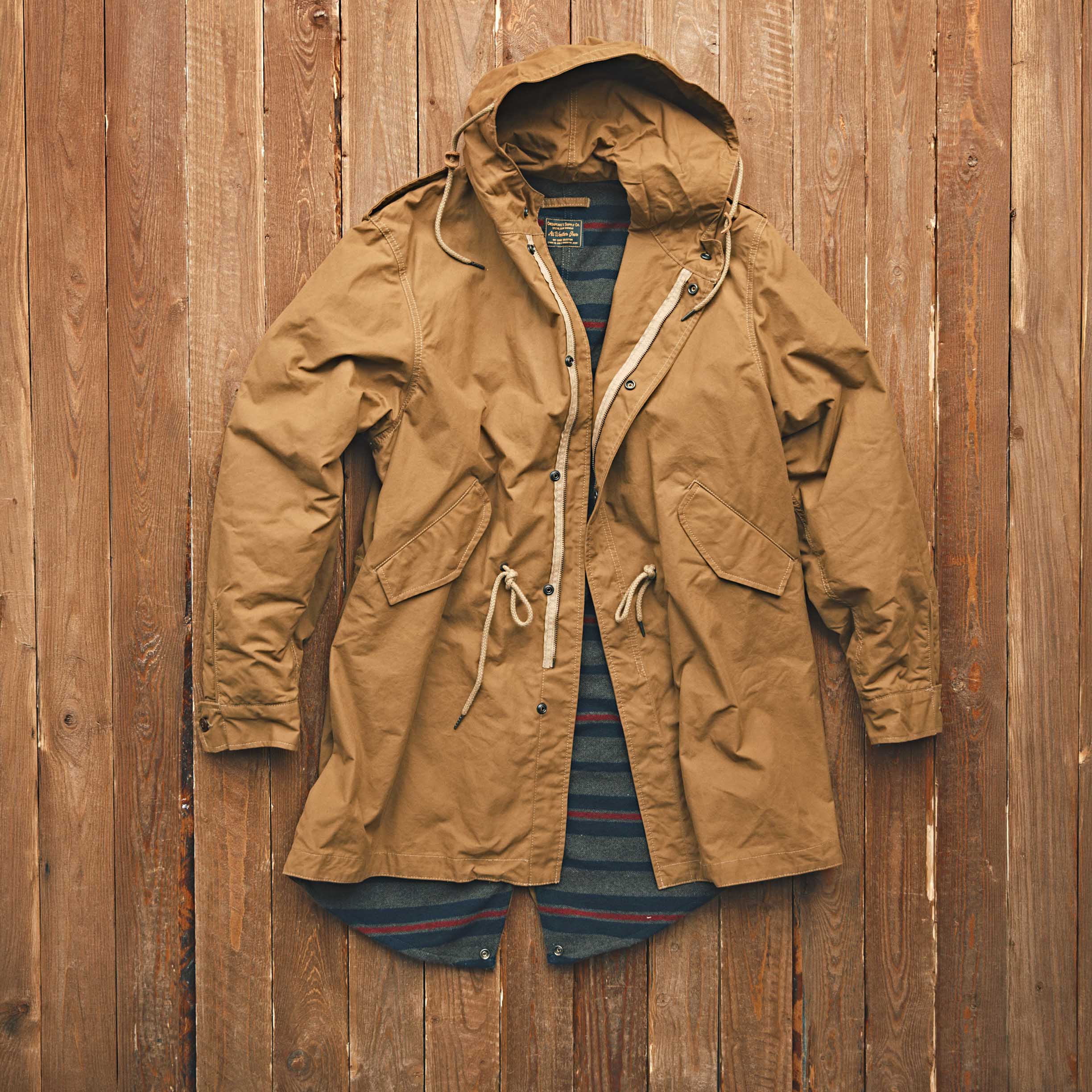 Chesapeakes - M-51 Gabardine Parka Waxed Cotton+Wool