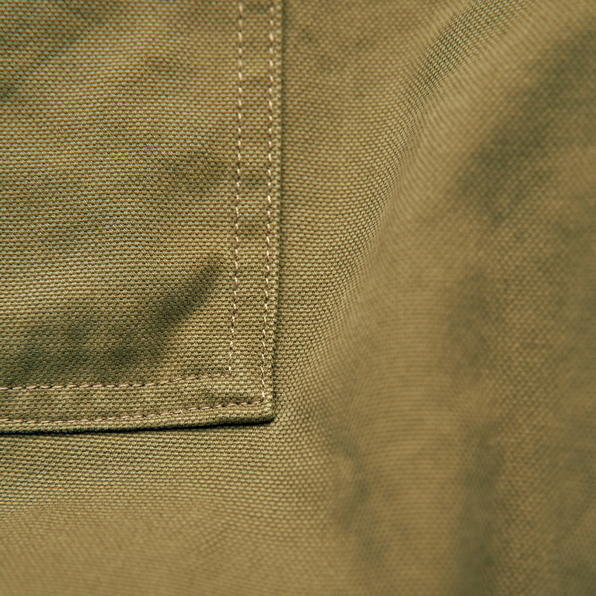 CHESAPEAKE'S - Fatigue Pants Degrase Canvas- grøn