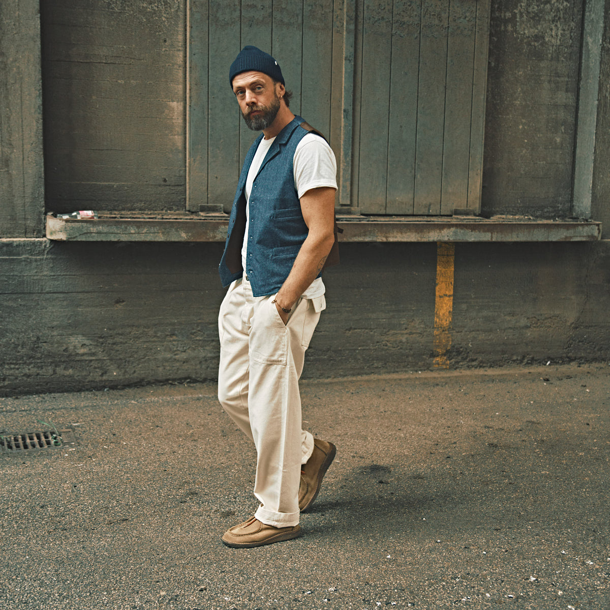 CHESAPEAKE'S - HBT Wool Vest Henley