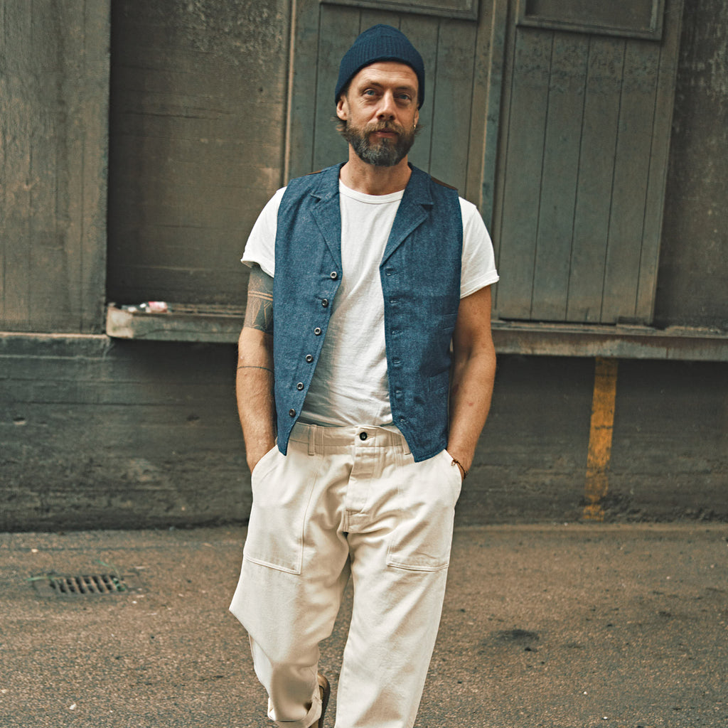 CHESAPEAKE'S - HBT Wool Vest Henley