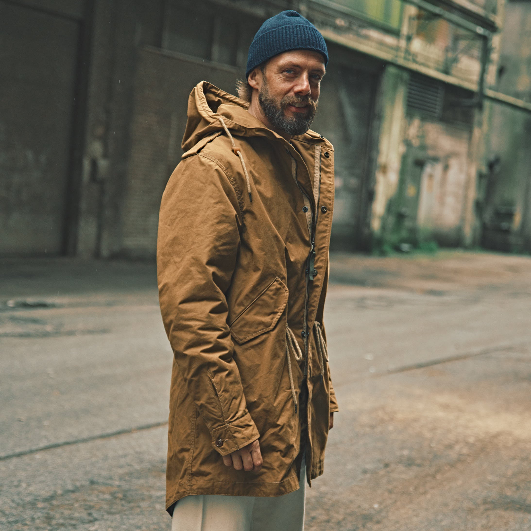 Chesapeakes - M-51 Gabardine Parka Waxed Cotton+Wool