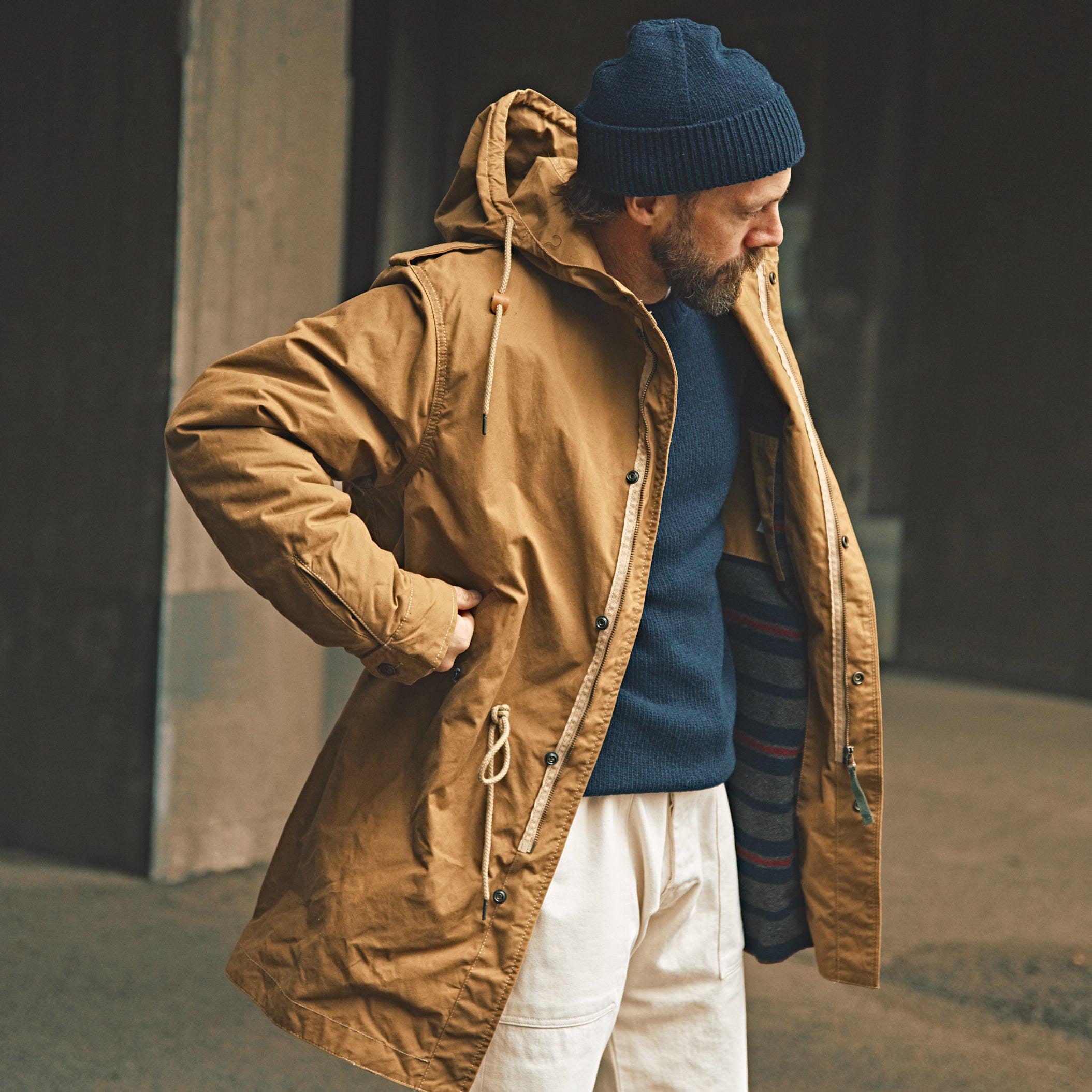Chesapeakes - M-51 Gabardine Parka Waxed Cotton+Wool