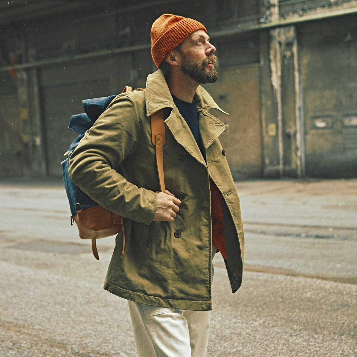 Chesapeakes - Peacoat Jungle cloth