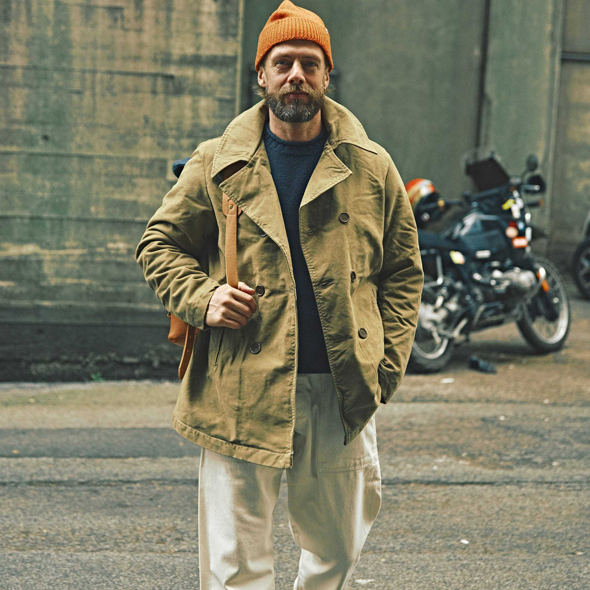 Chesapeakes - Peacoat Jungle cloth