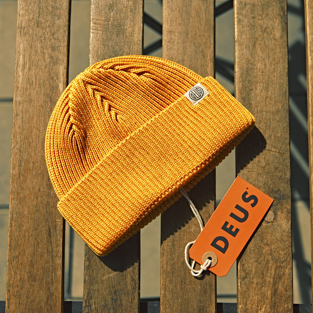 Deus EX MACHINA - Wool BEANIE  - Yellow