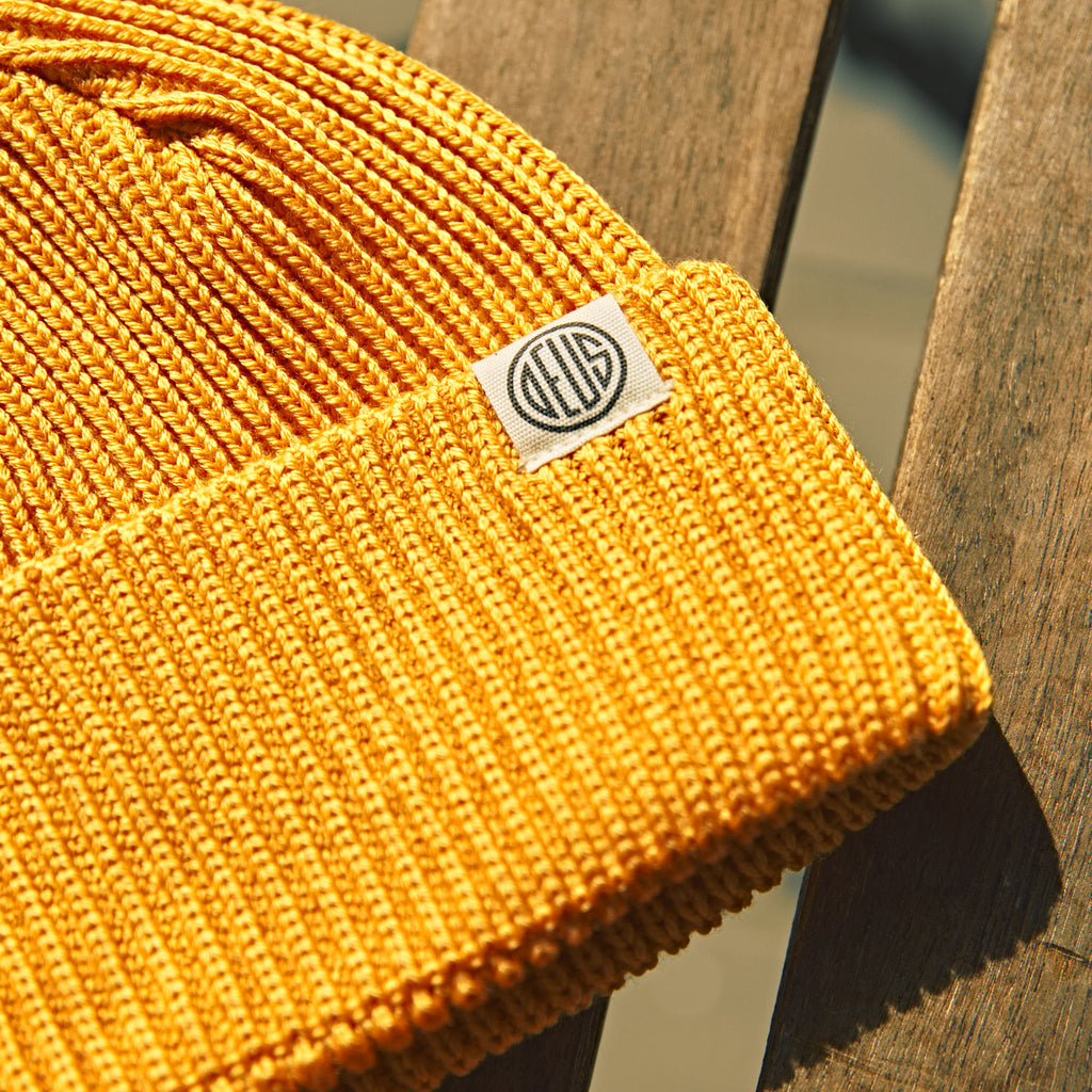 Deus EX MACHINA - Wool BEANIE  - Yellow