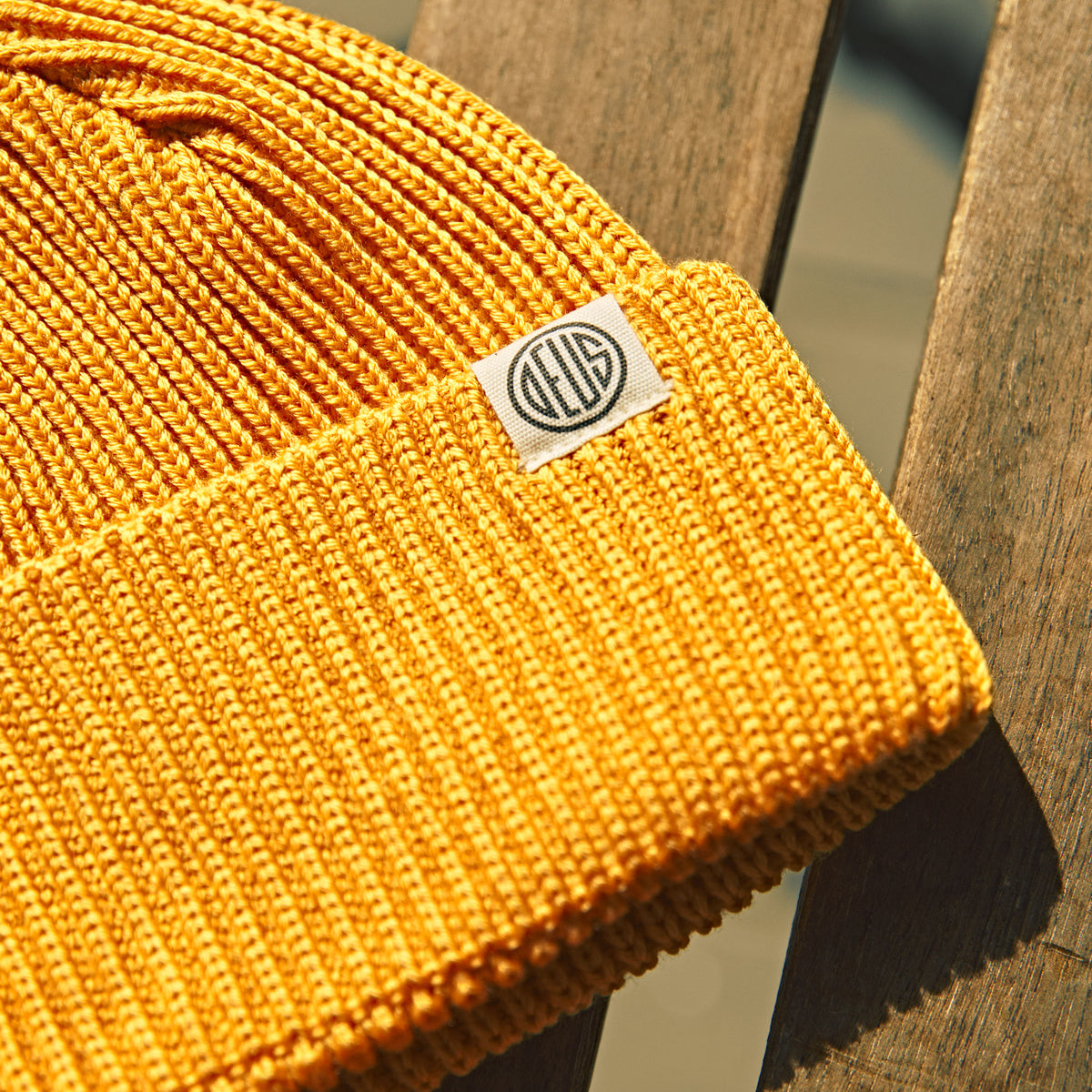 Deus EX MACHINA - Wool BEANIE  - Yellow