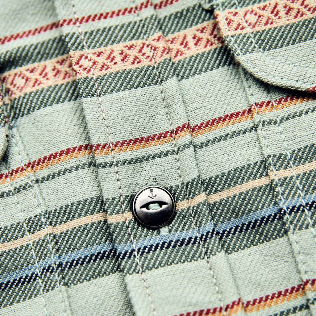 Iron & Resin - Lawland Shirt - Lys Grøn