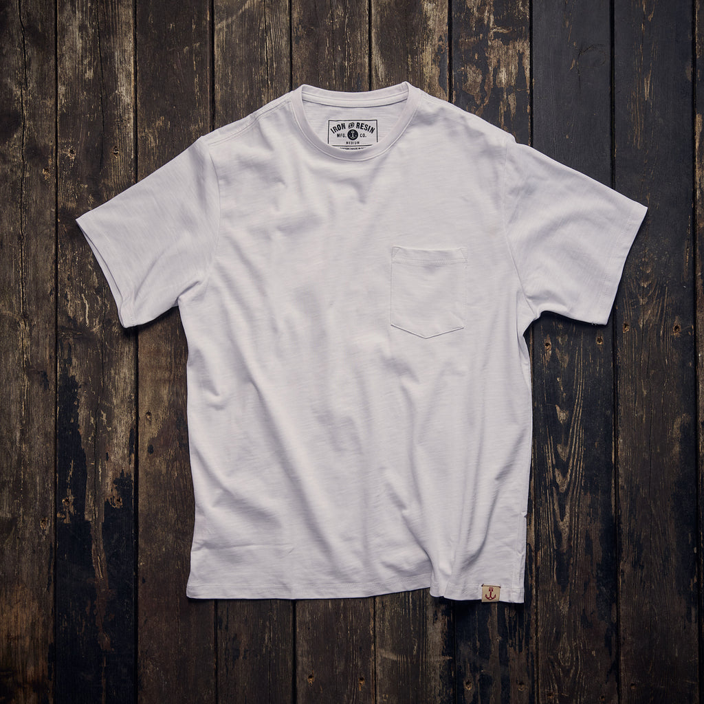 Iron & Resin - Bird tee - All White