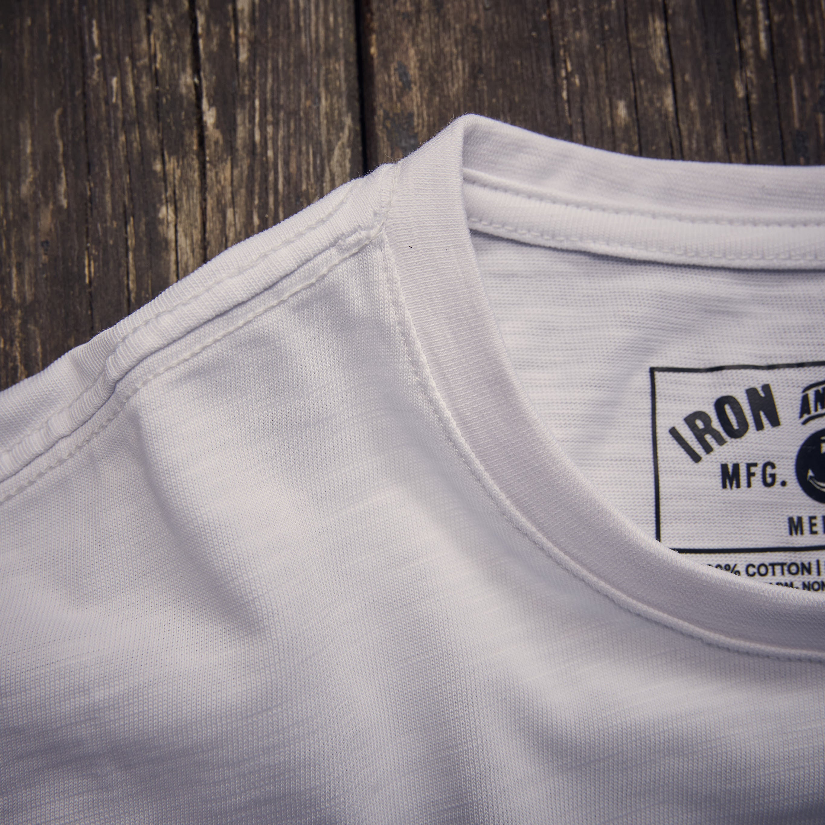 Iron & Resin - Bird tee - All White