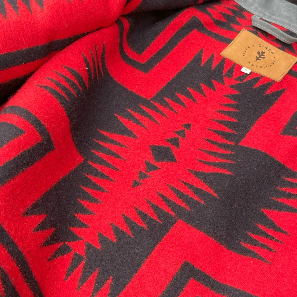 Ginew - Legends Rider - Charcoal + Pendleton