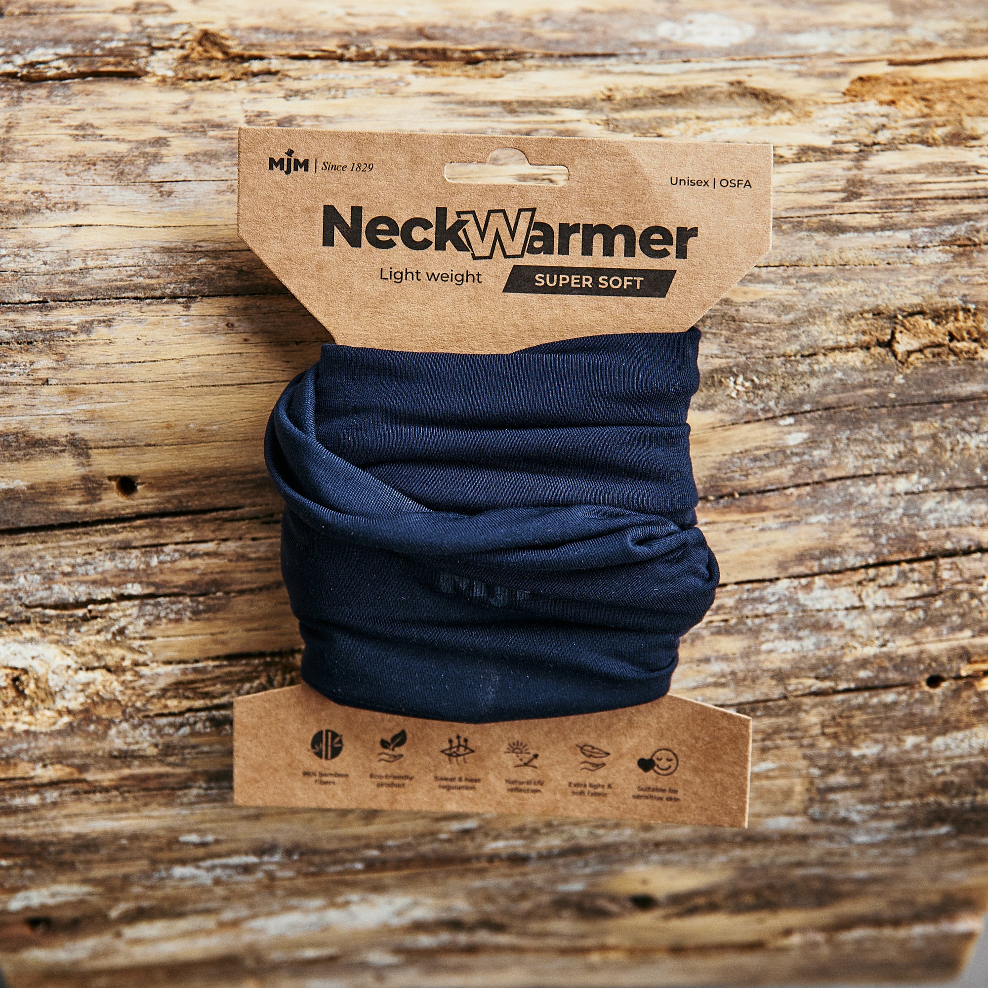 MJM - NECK WARMER - NAVY BAMBOO