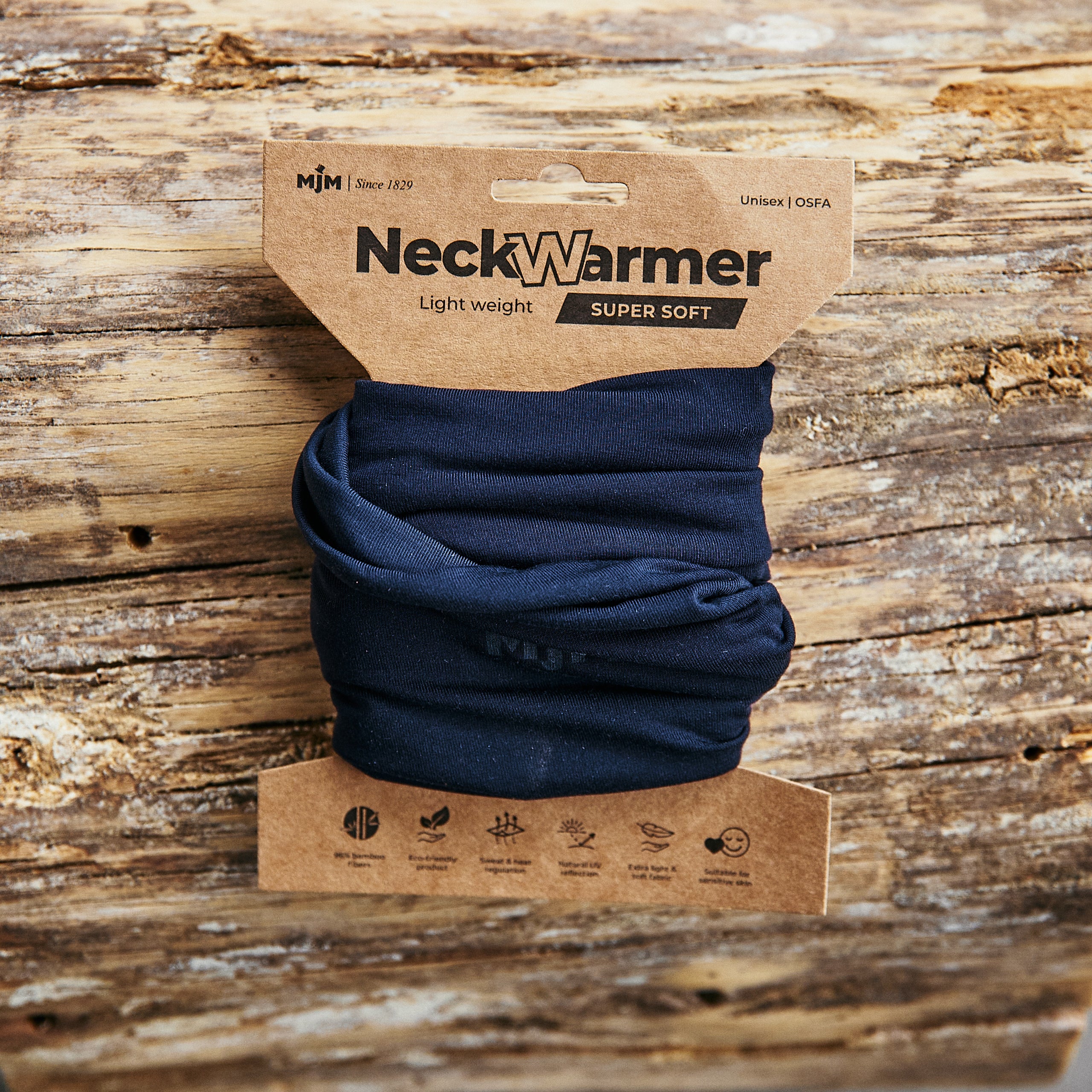 MJM - NECK WARMER - NAVY BAMBOO