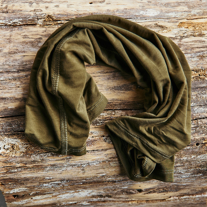 MJM - NECK WARMER - GREEN BAMBOO