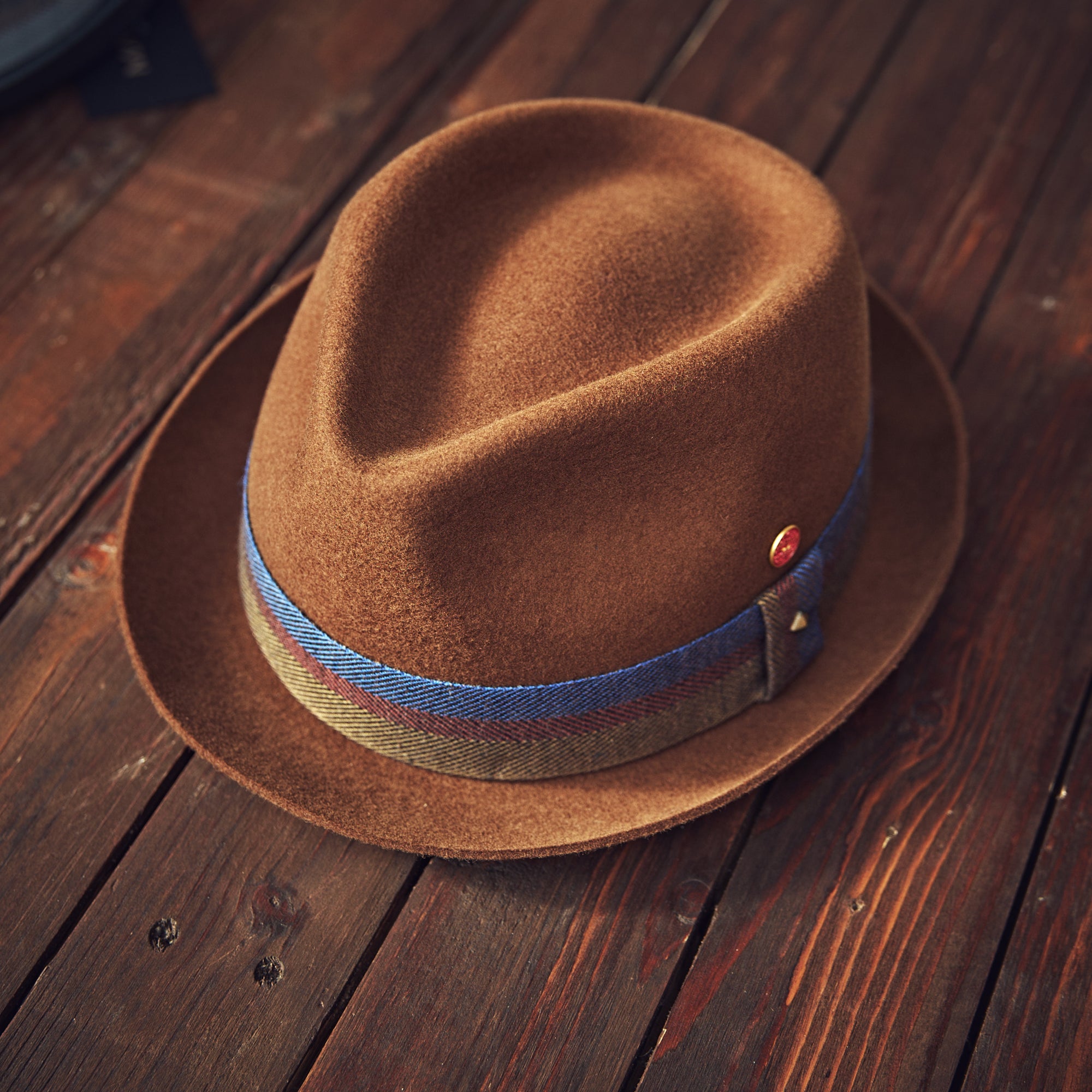 Mayser - Pork Pie Wool - Samu - Brown