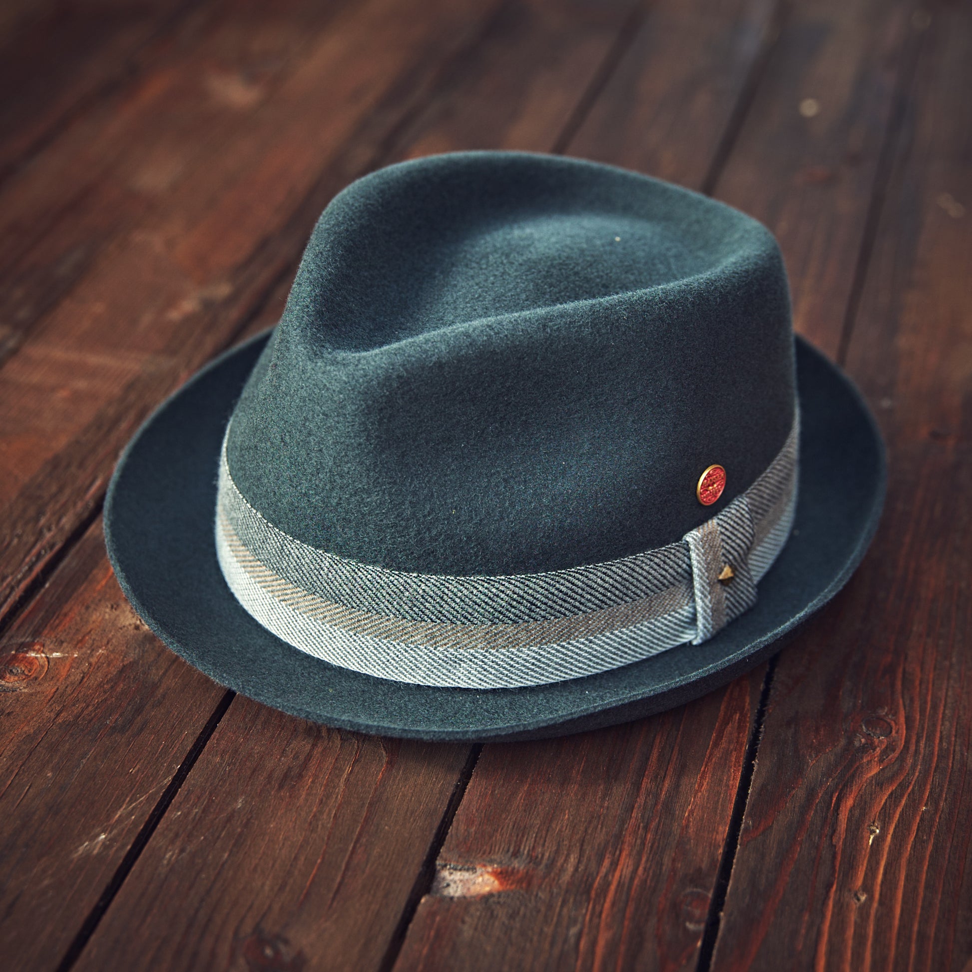 Mayser - pork pie wool - samu - petrol blue