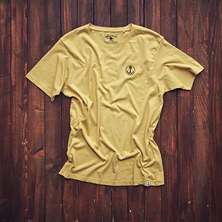 IRON & RESIN - T-SHIRT -"WILD WEST"- YELLOW