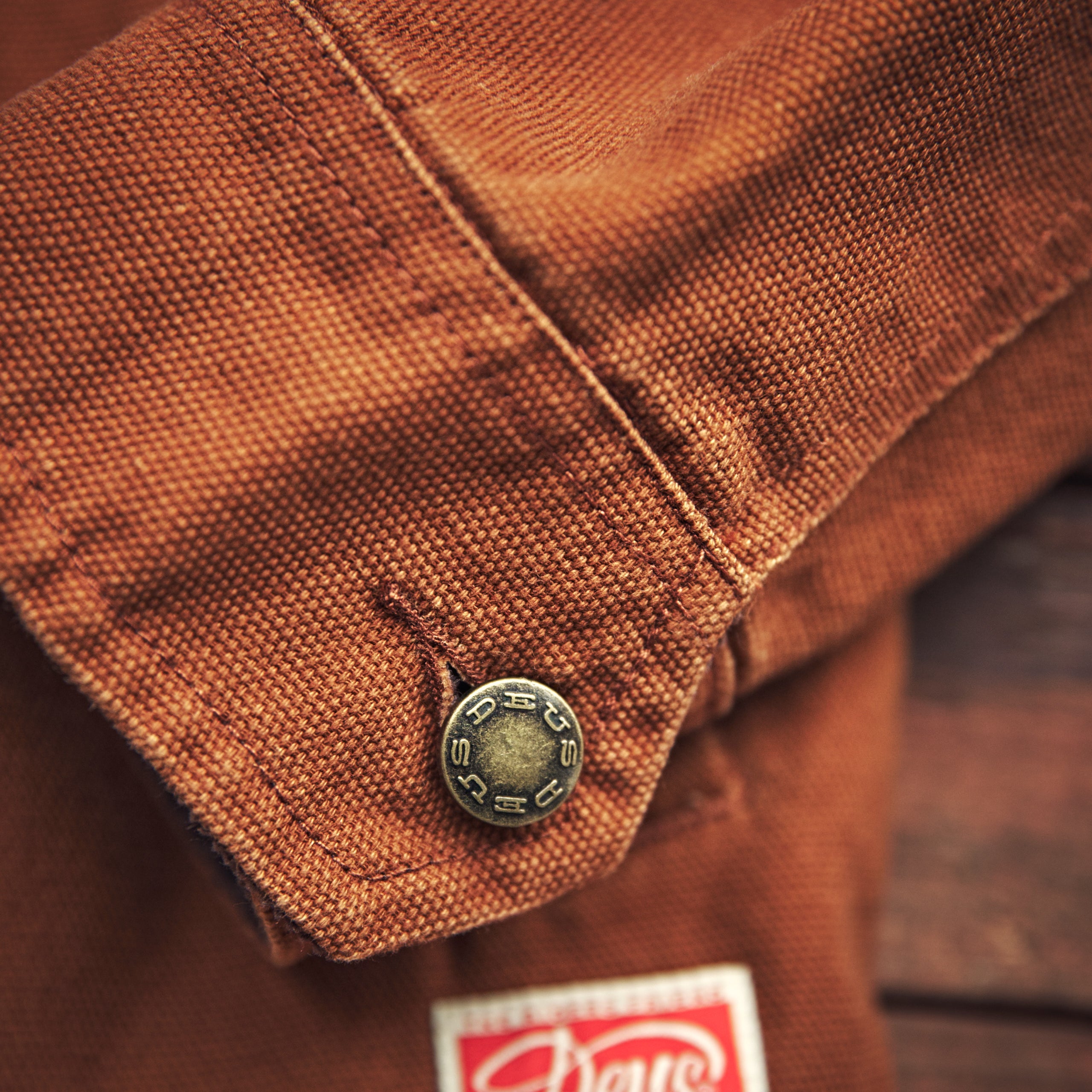 Deus ex machina - hawk canvas jacket - brown
