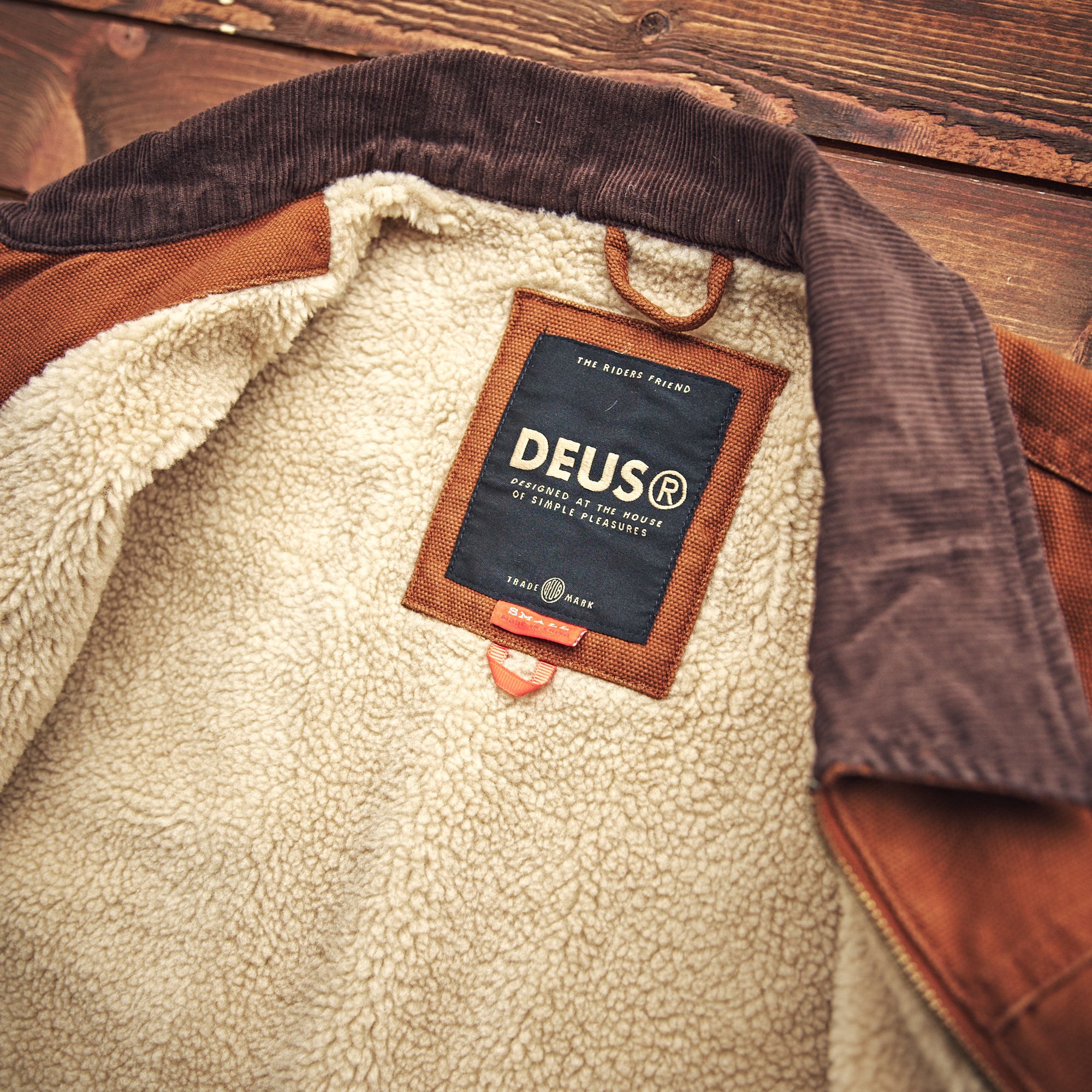 Deus Ex Machina - HAWK CANVAS JACKET - Brun