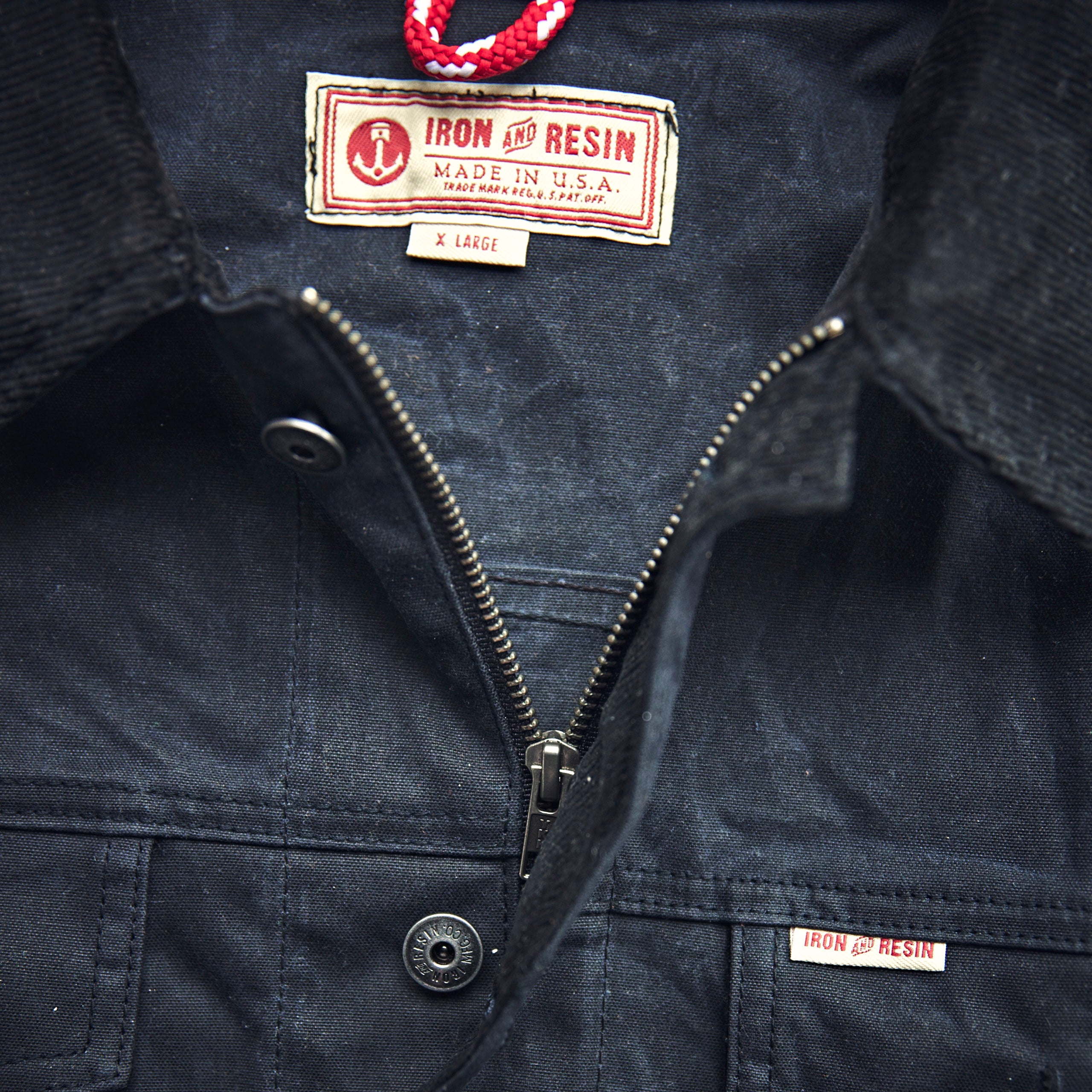 Iron and Resin - MADE IN USA Rambler Jacket - Black