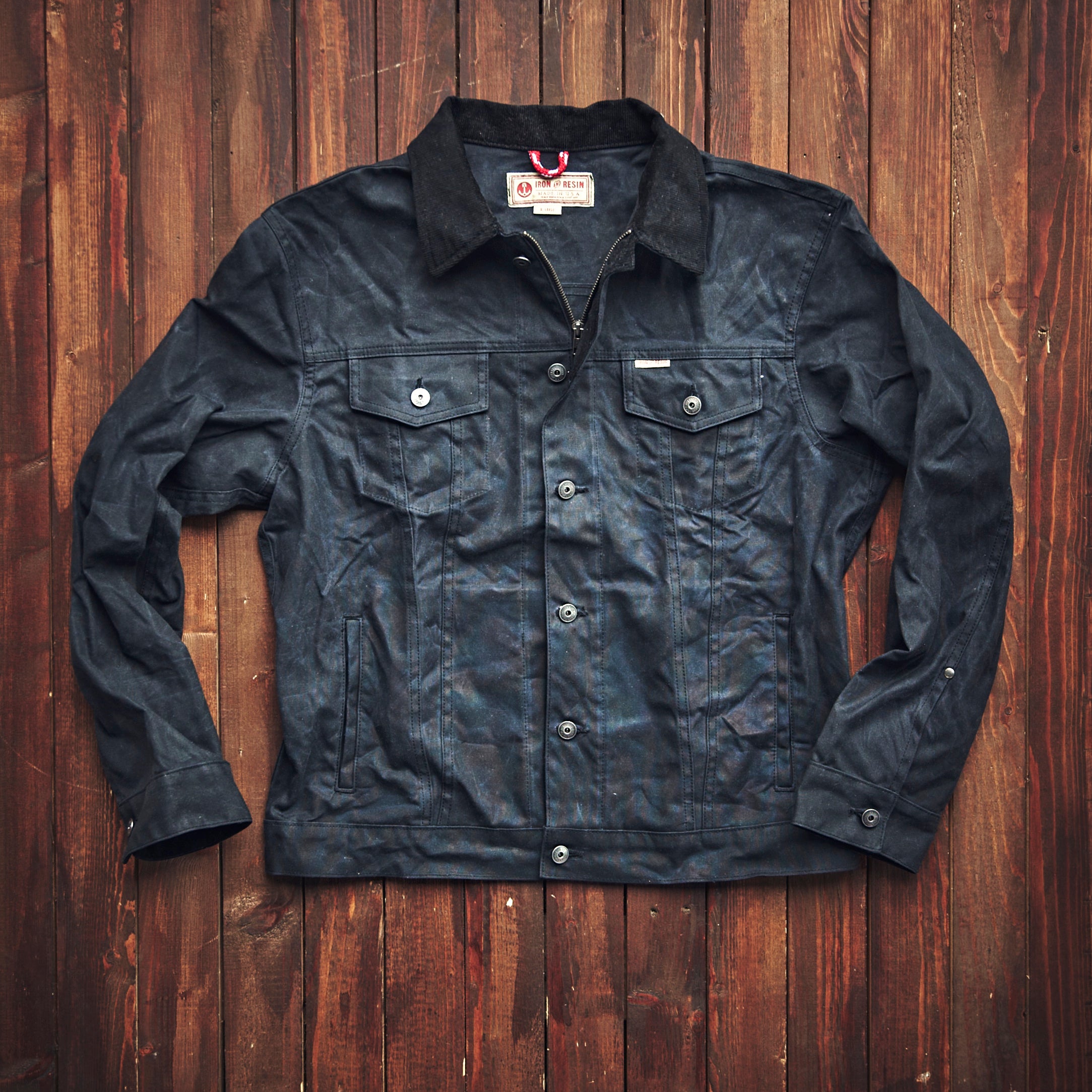 Iron and Resin - MADE IN USA Rambler Jacket - Black