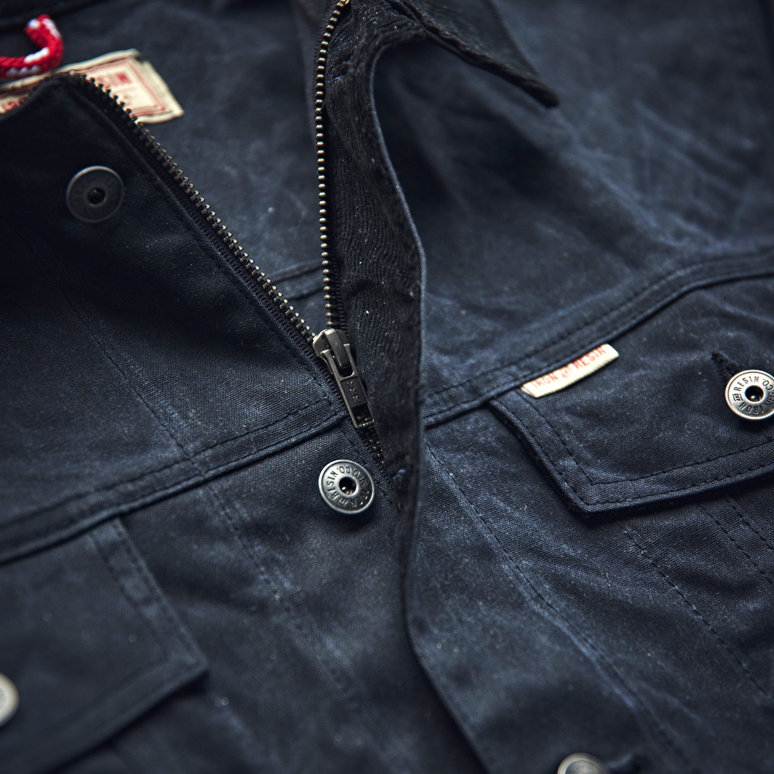 Iron and Resin - MADE IN USA Rambler Jacket - Black