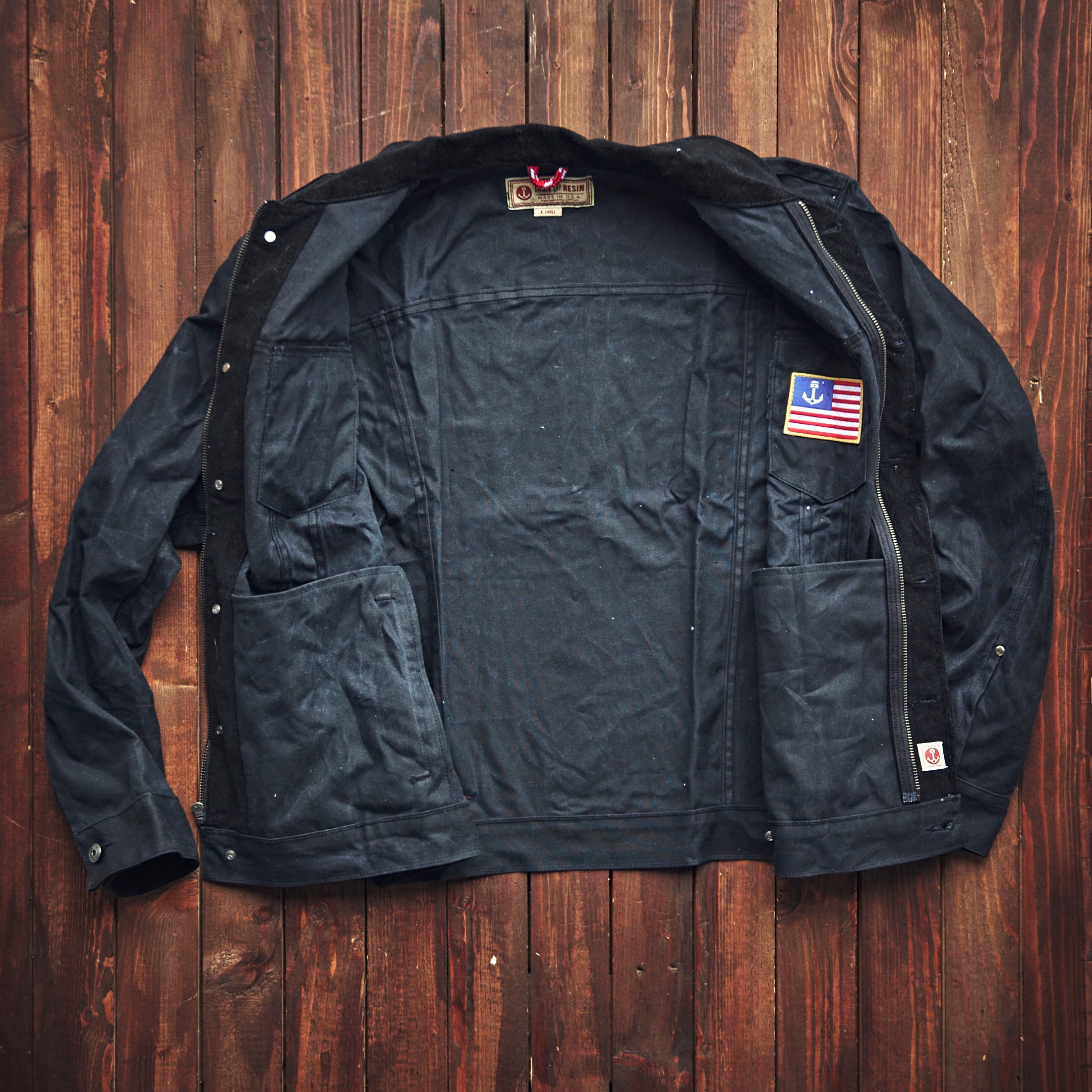 Iron and Resin - MADE IN USA Rambler Jacket - Black
