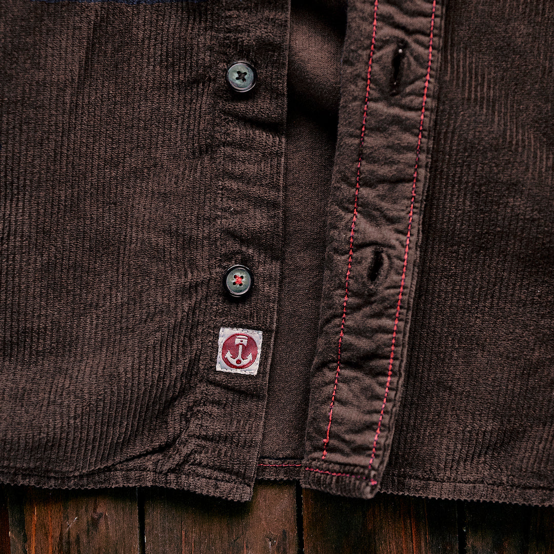 Iron & Resin - Forest Corduroy Shirt - Brown