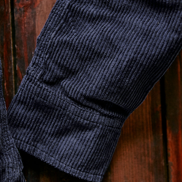 Iron & Resin - Forest Corduroy Shirt - Blue