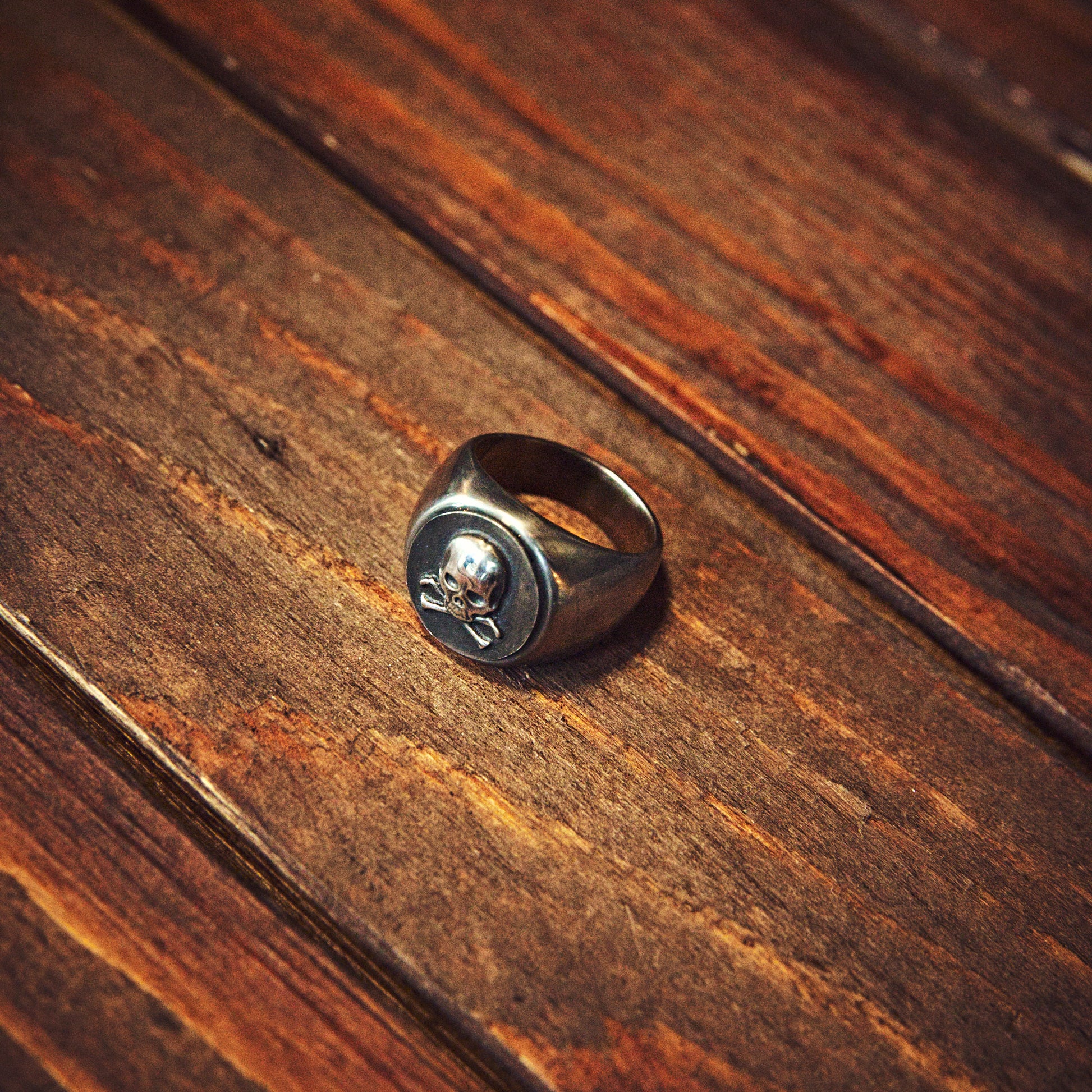 Black pearl créations - skull - silver/steel