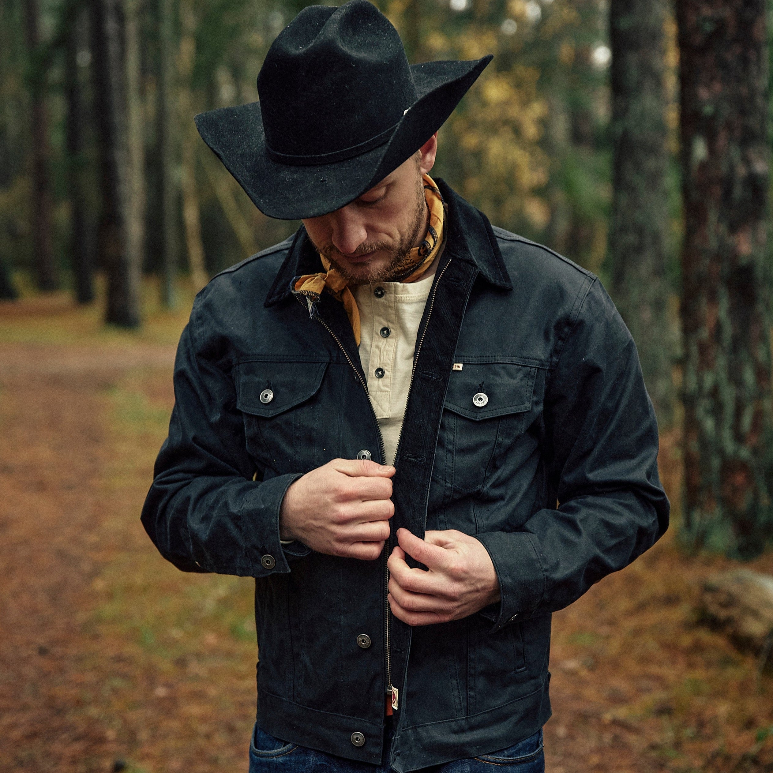 Iron and Resin - MADE IN USA Rambler Jacket - Black