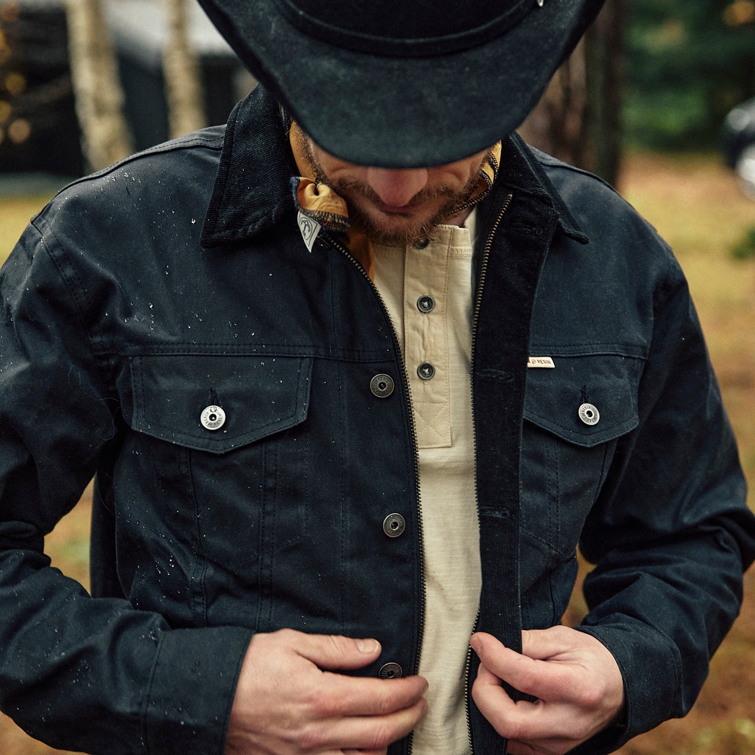 Iron and Resin - MADE IN USA Rambler Jacket - Black