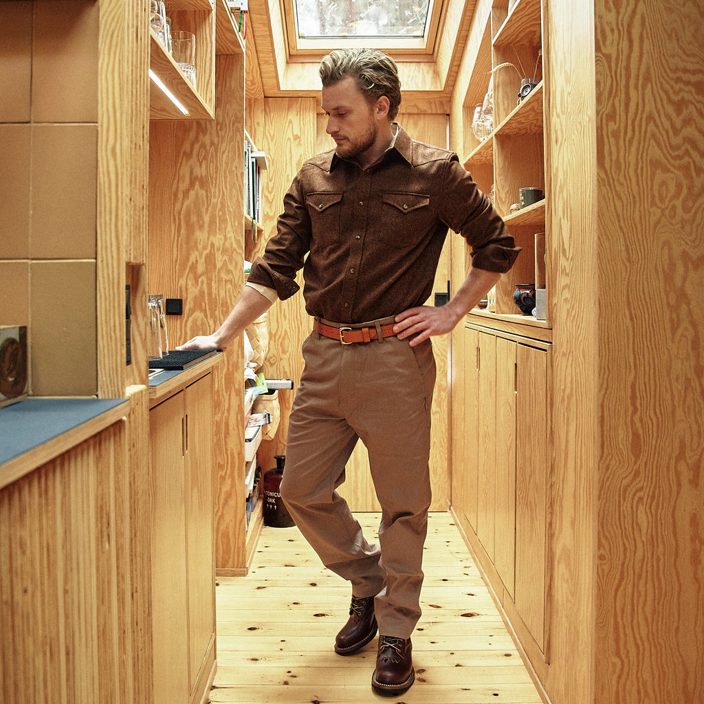 Pendleton USA - Western Canyon Wool Shirt - RUST