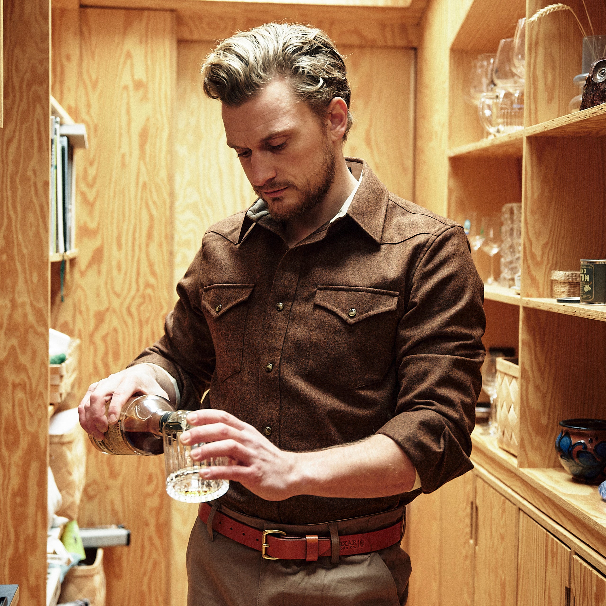 Pendleton USA Western Canyon Wool Shirt RUST – Jake's Apparel