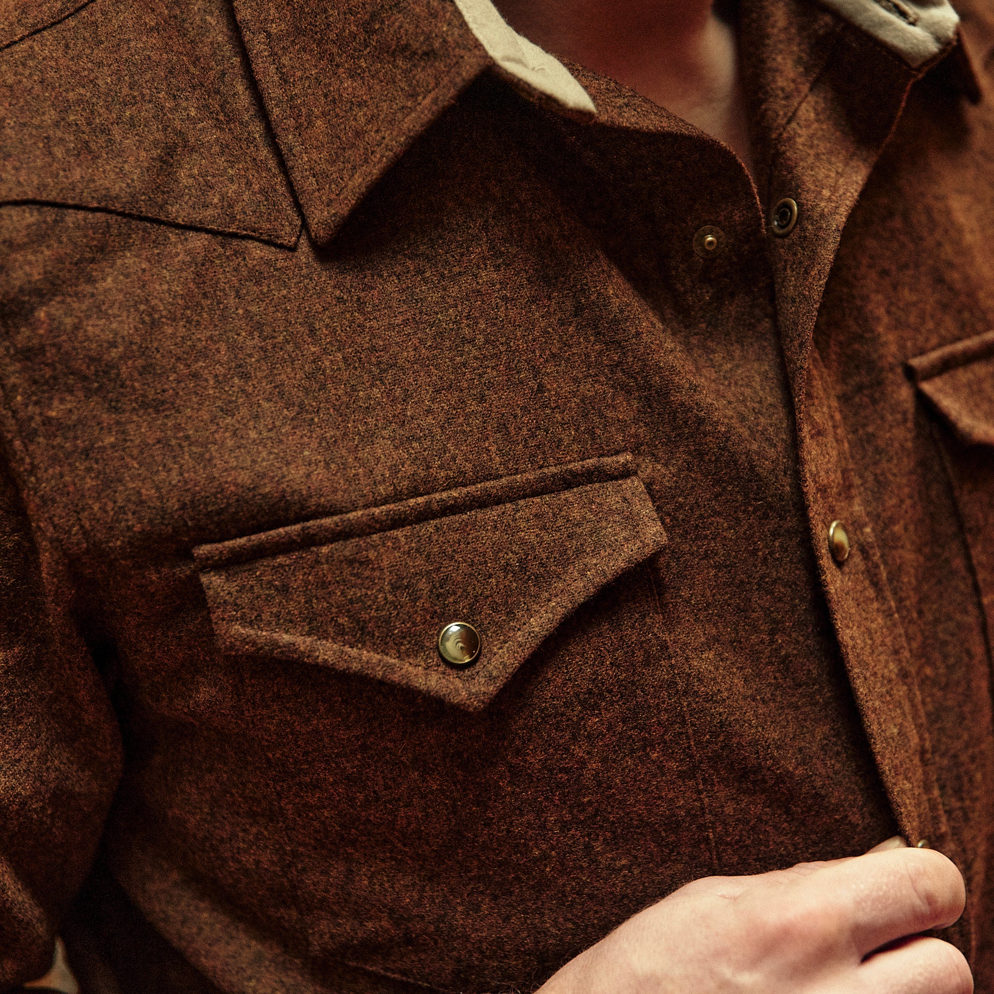 Pendleton USA - Western Canyon Wool Shirt - RUST