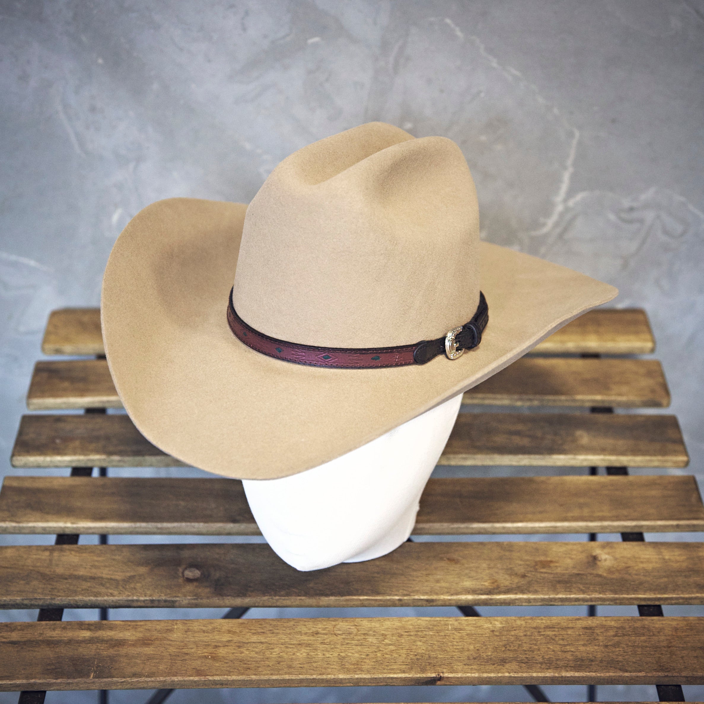 Bailey hats usa - august 3x - light grey.