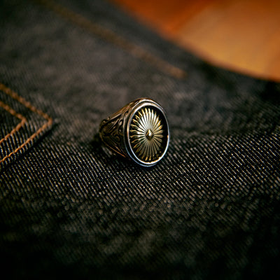 Black Pearl - Concho Ring