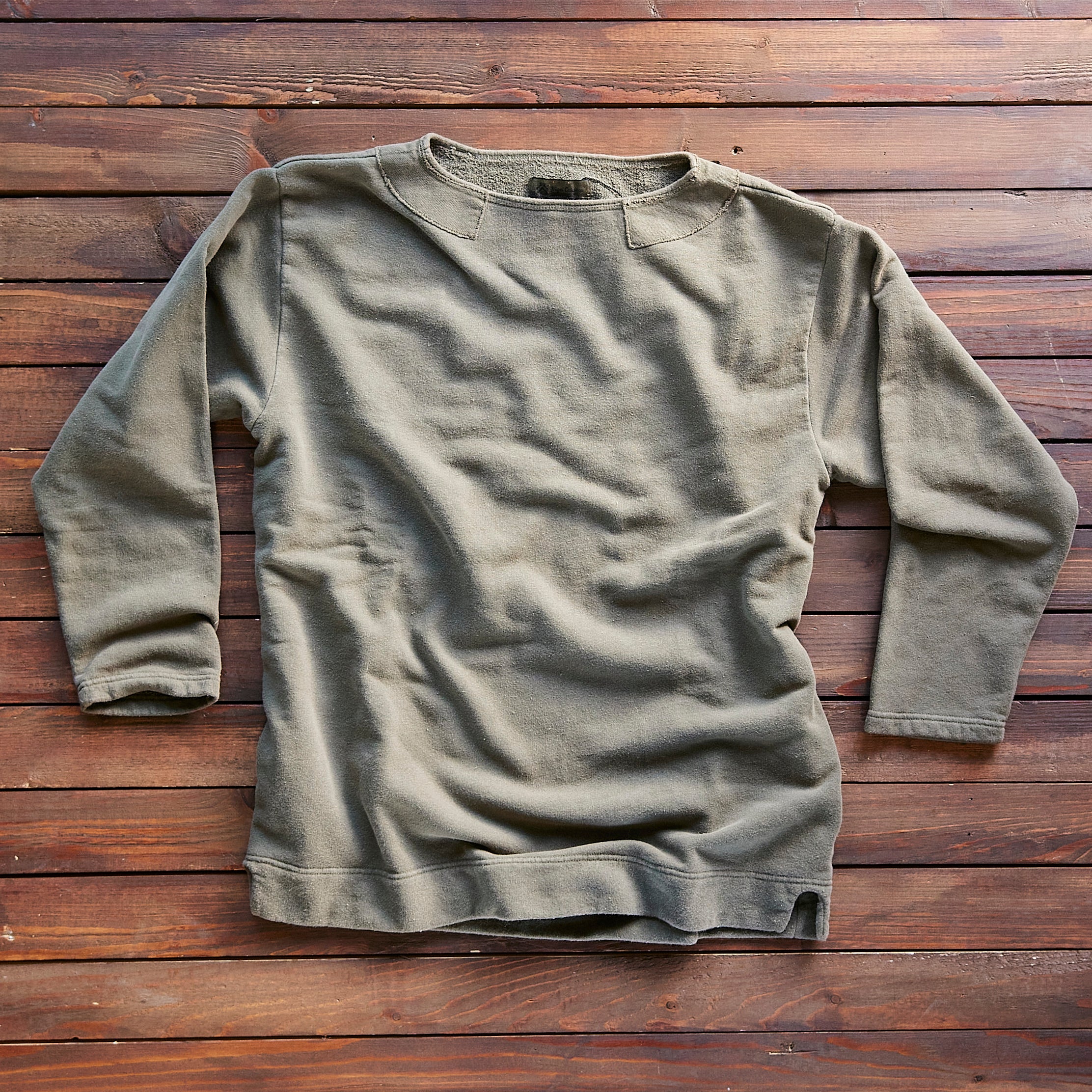 Nigel cabourn - army sweat terry japan - green