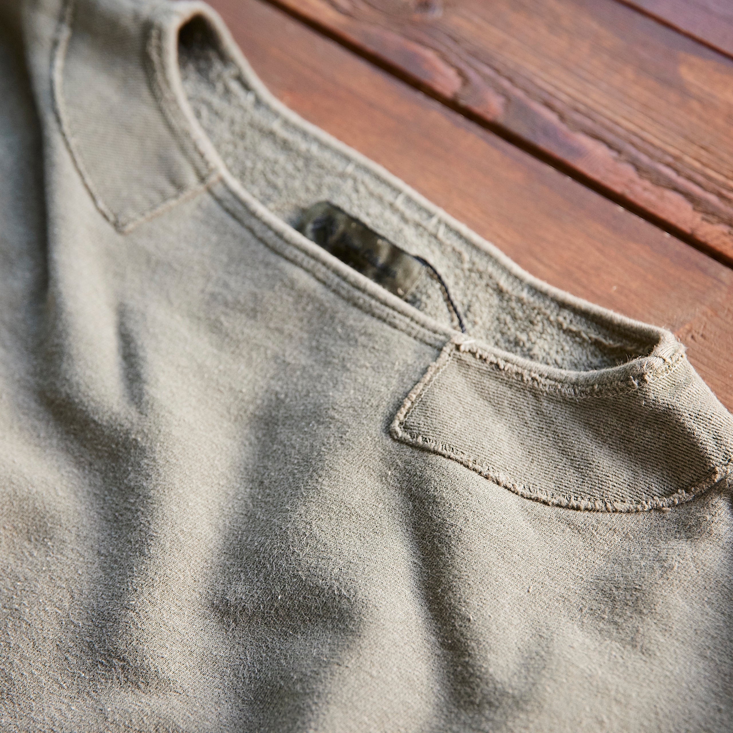 Nigel cabourn - army sweat terry japan - green