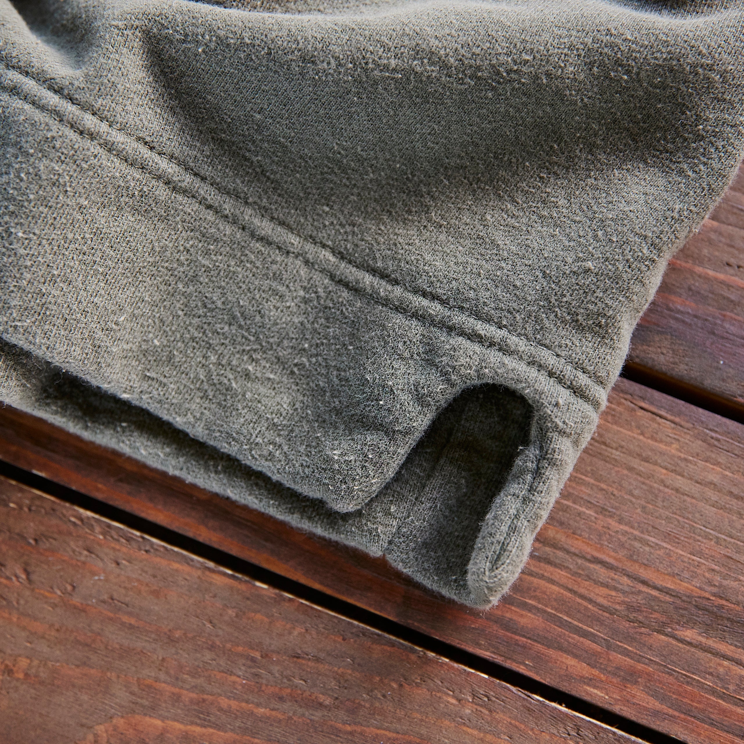 Nigel cabourn - army sweat terry japan - green
