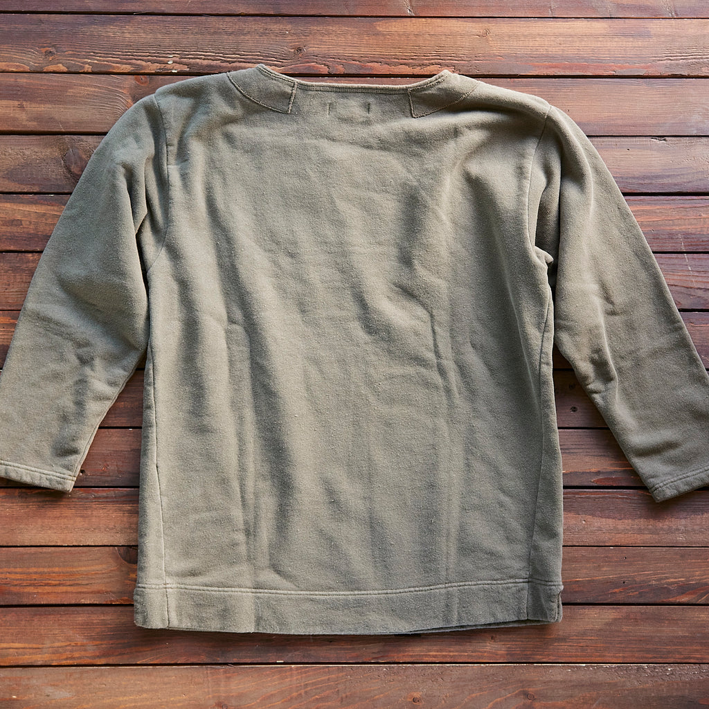 Nigel cabourn - army sweat terry japan - green