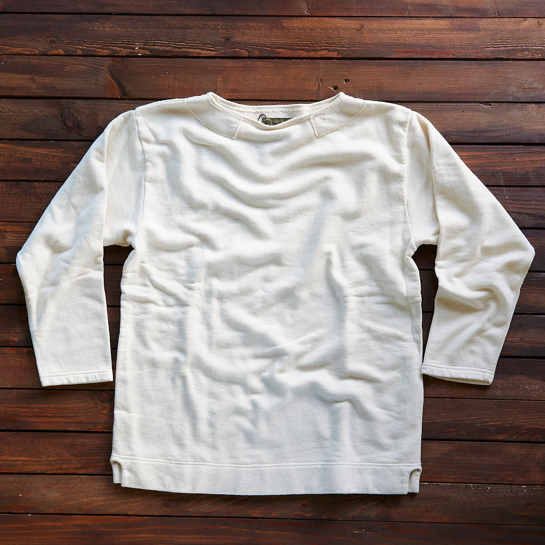 Nigel Cabourn - ARMY SWEAT TERRY Japan - Ivory-white